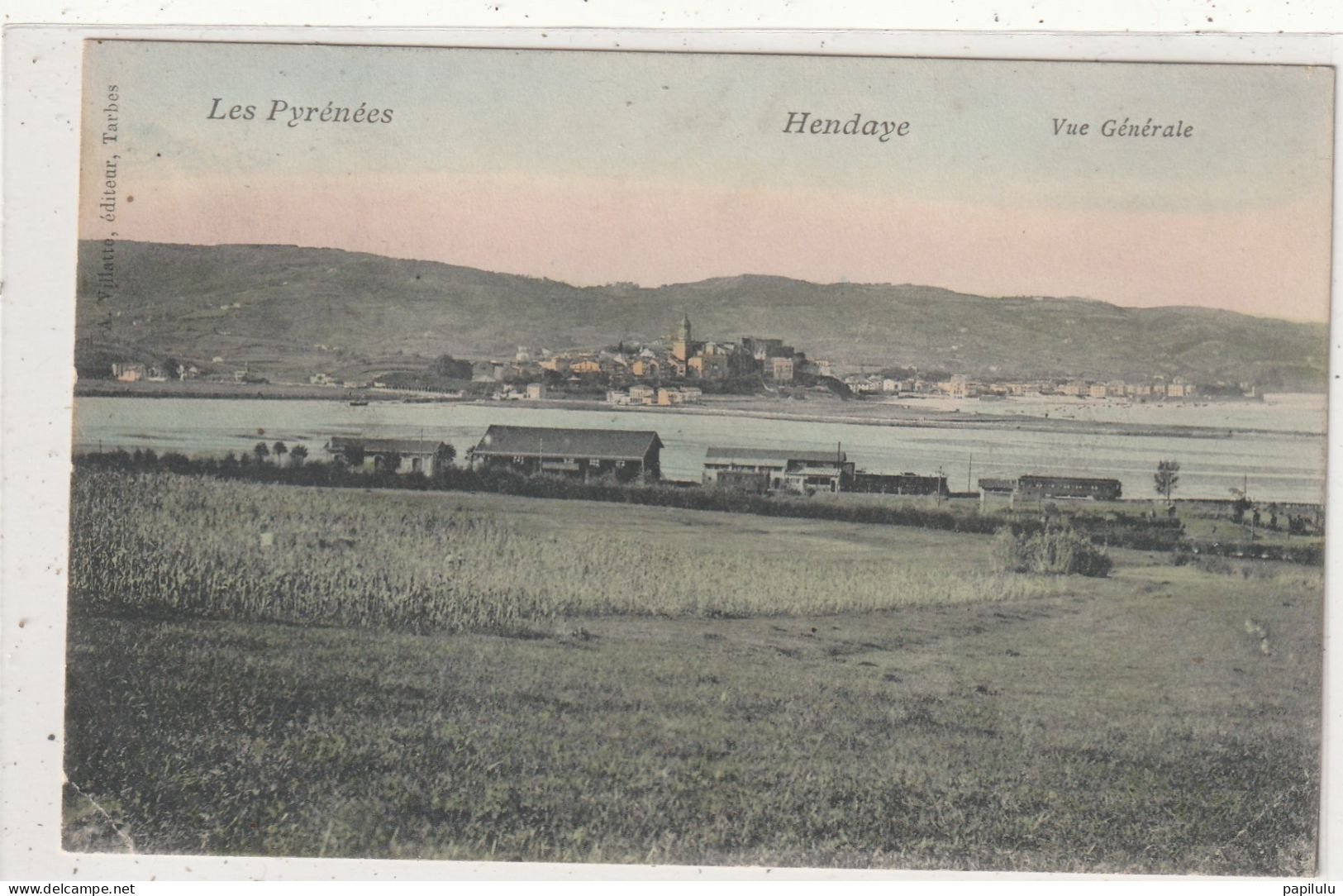 110 DEPT 64 : édit. A Villatte : Hendaye Vue Générale - Hendaye