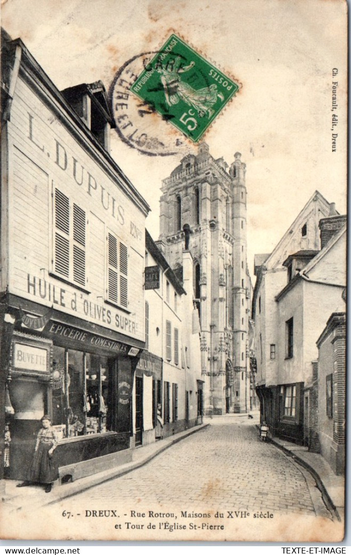 28 DREUX  - Carte Postale Ancienne [72392] - Autres & Non Classés