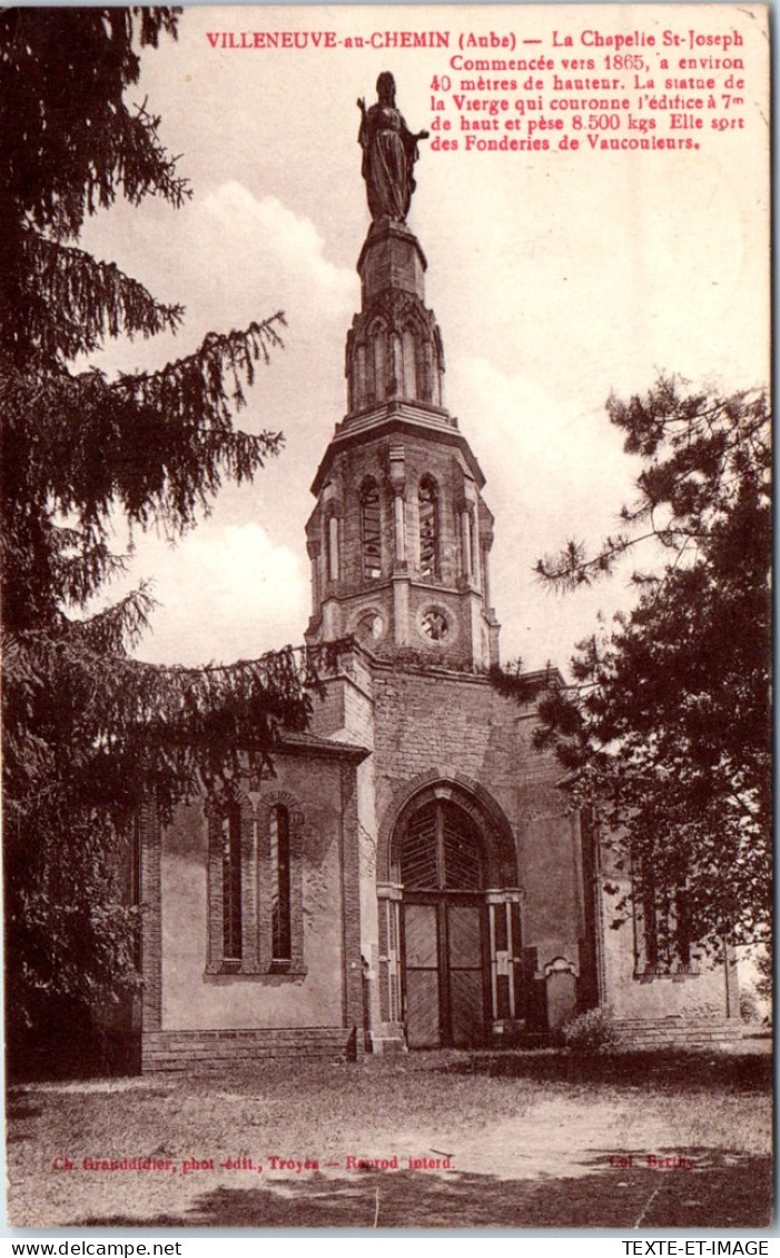 10 VILLENEUVE AU CHEMIN  - Carte Postale Ancienne [72372] - Sonstige & Ohne Zuordnung