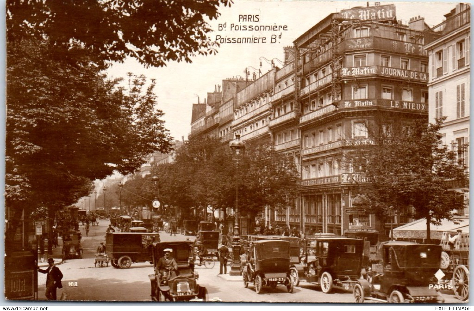 75 PARIS  - Carte Postale Ancienne [72609] - Autres & Non Classés