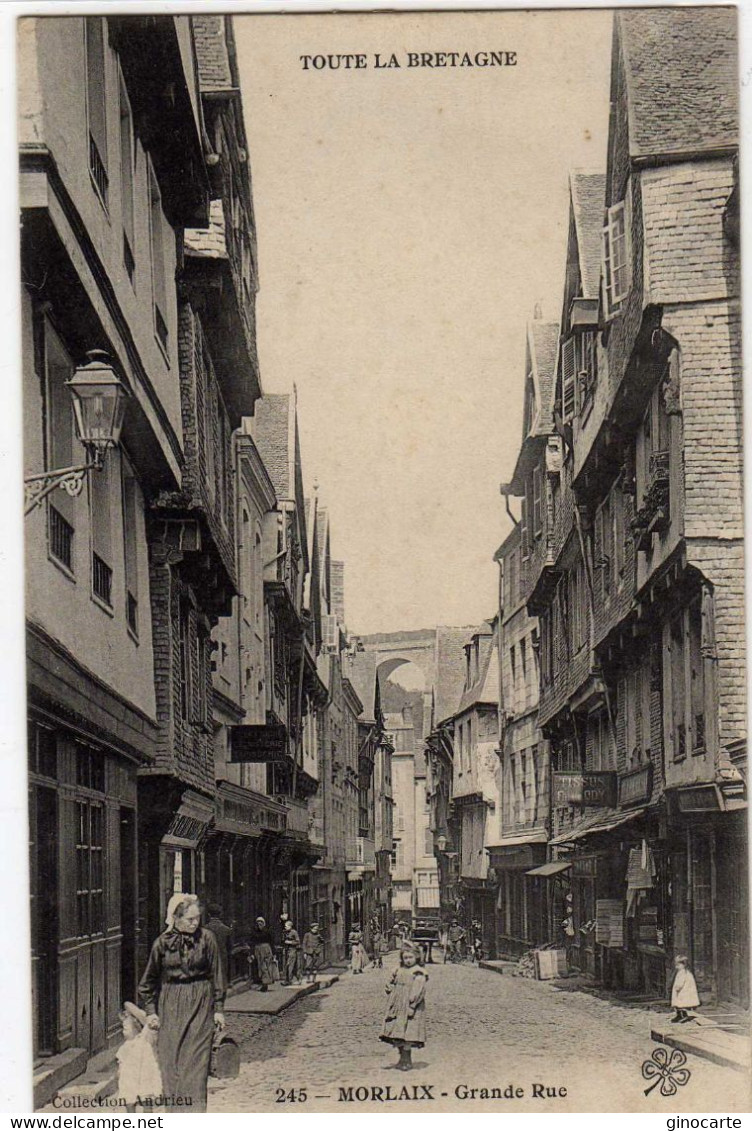 Morlaix La Grande Rue - Morlaix