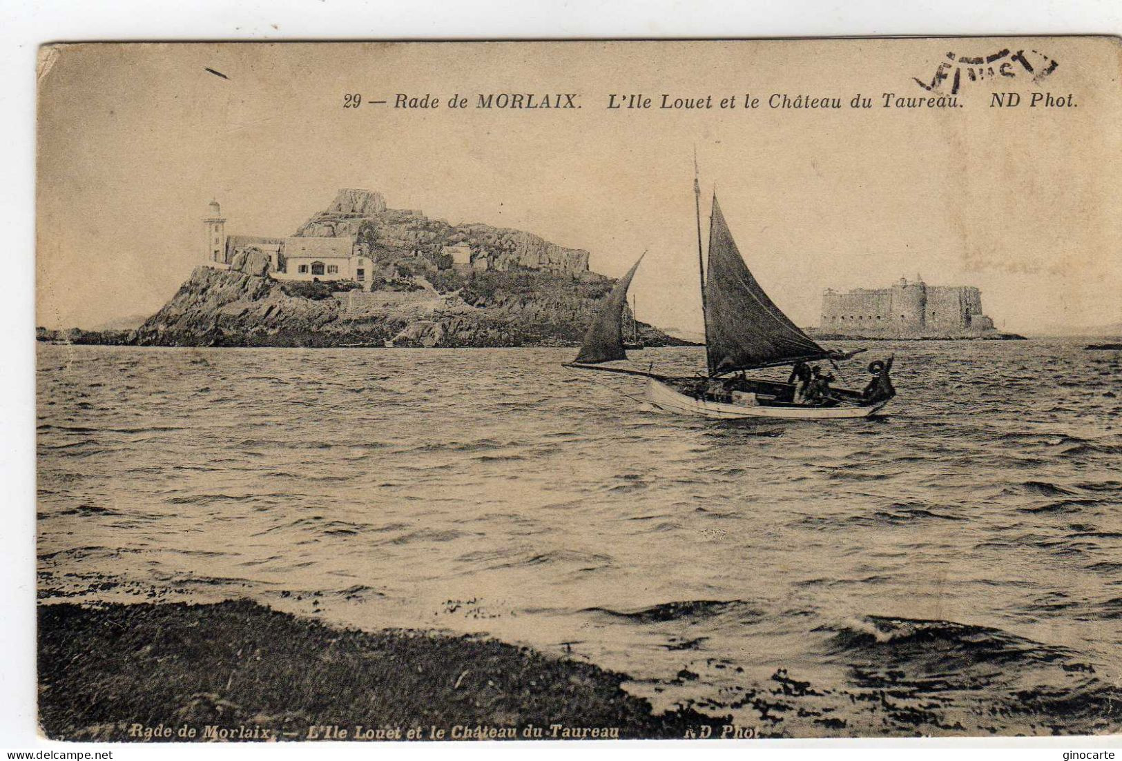 Morlaix L'ile Louet Chateau Du Taureau - Morlaix