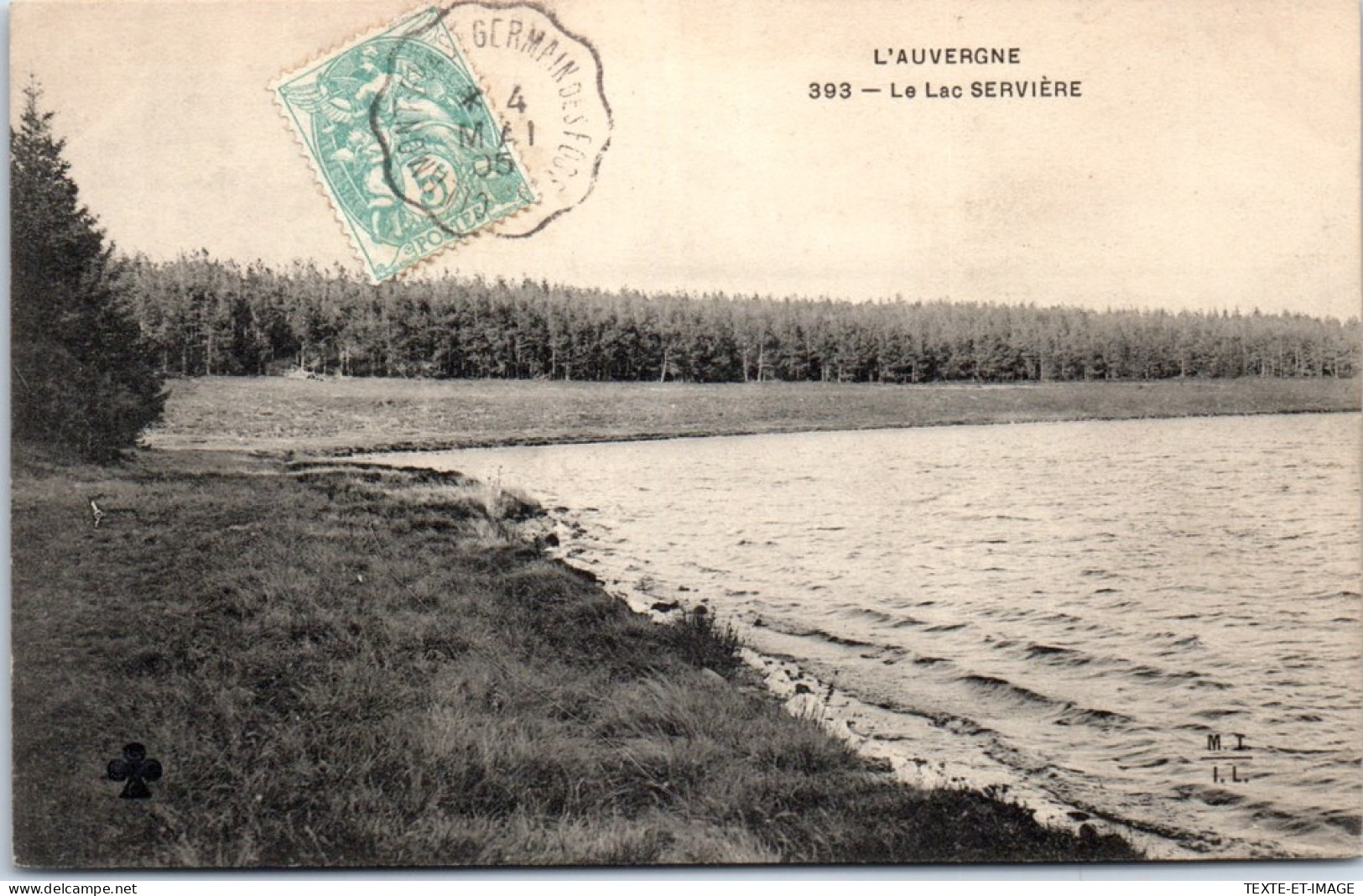 63 SERVIERE  Carte Postale Ancienne[63265] - Sonstige & Ohne Zuordnung