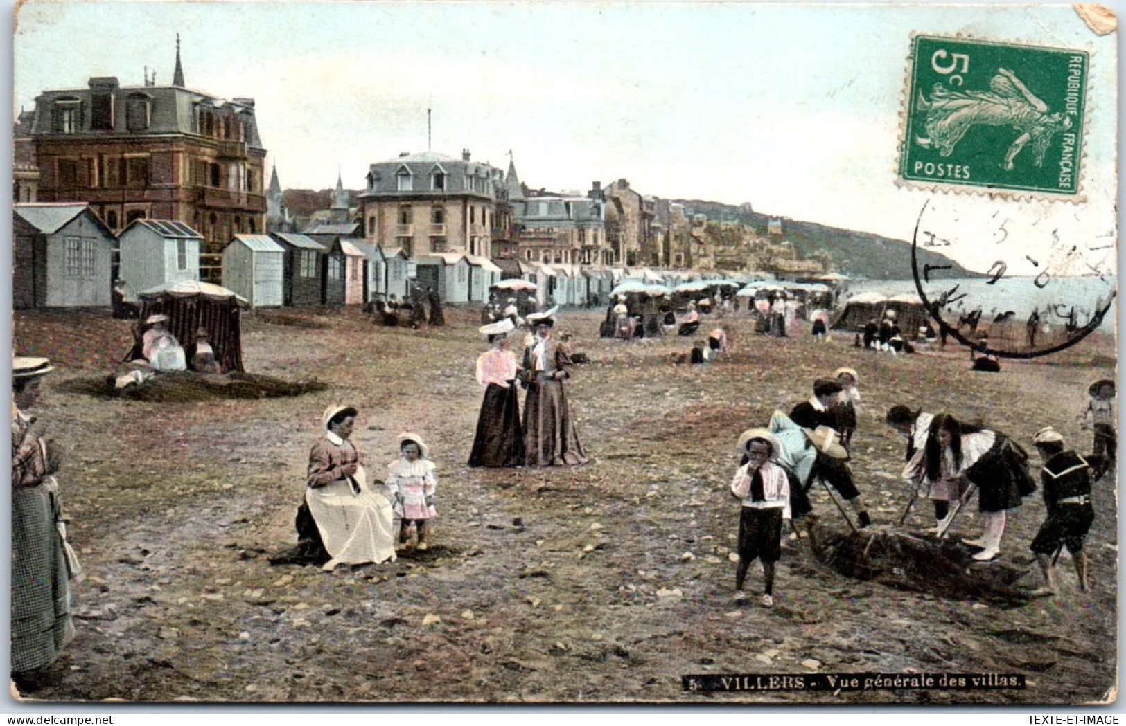 14 VILLERS SUR MER  Carte Postale Ancienne[63266] - Autres & Non Classés