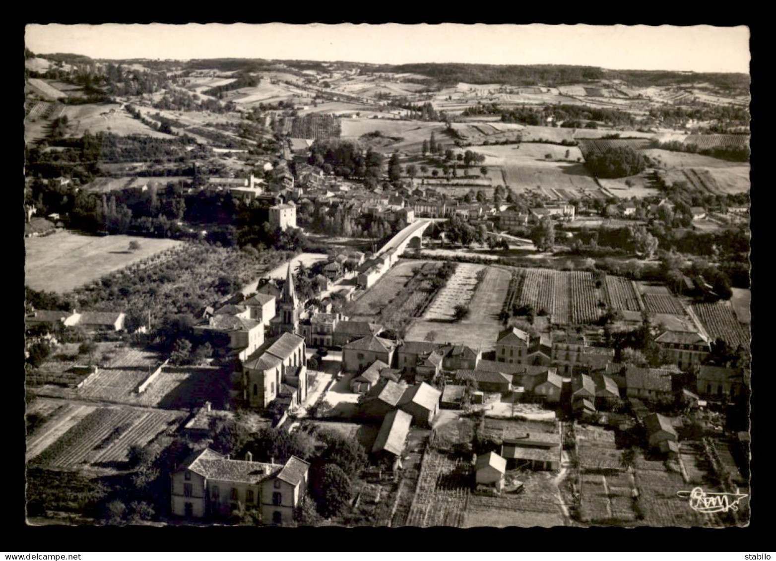 47 - PORT-DE-PENNE ET ST-SYLVESTRE - VUE AERIENNE - Sonstige & Ohne Zuordnung