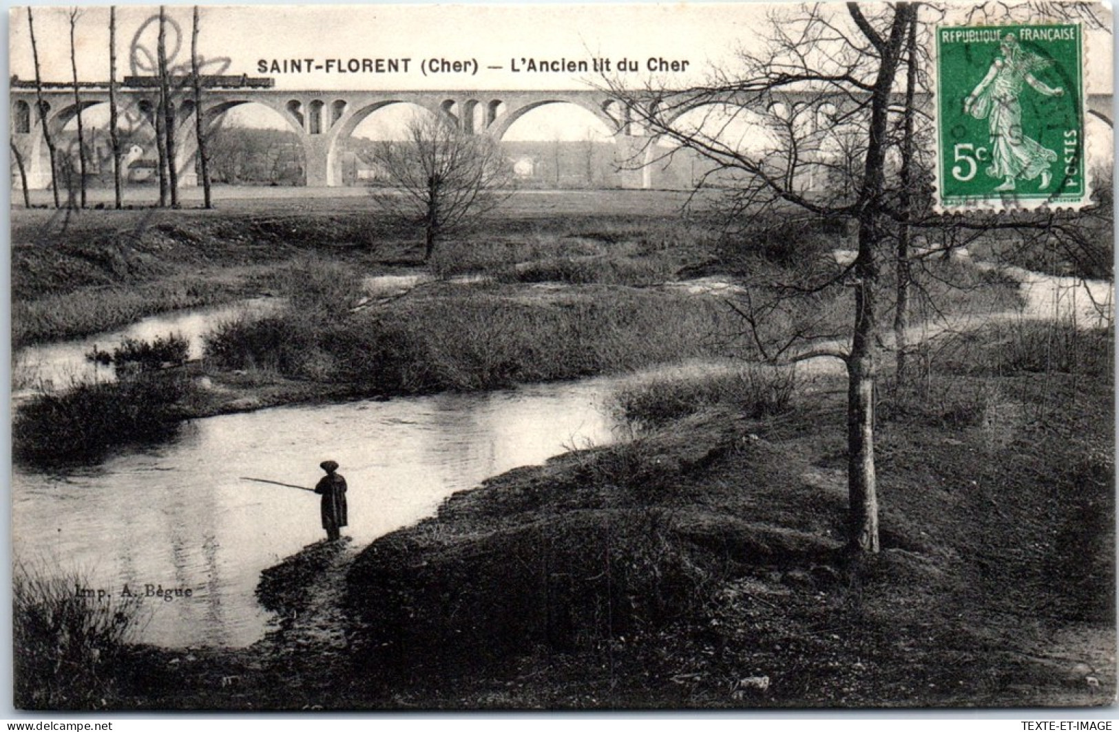 18 SAINT FLORENT  Carte Postale Ancienne[65389] - Andere & Zonder Classificatie