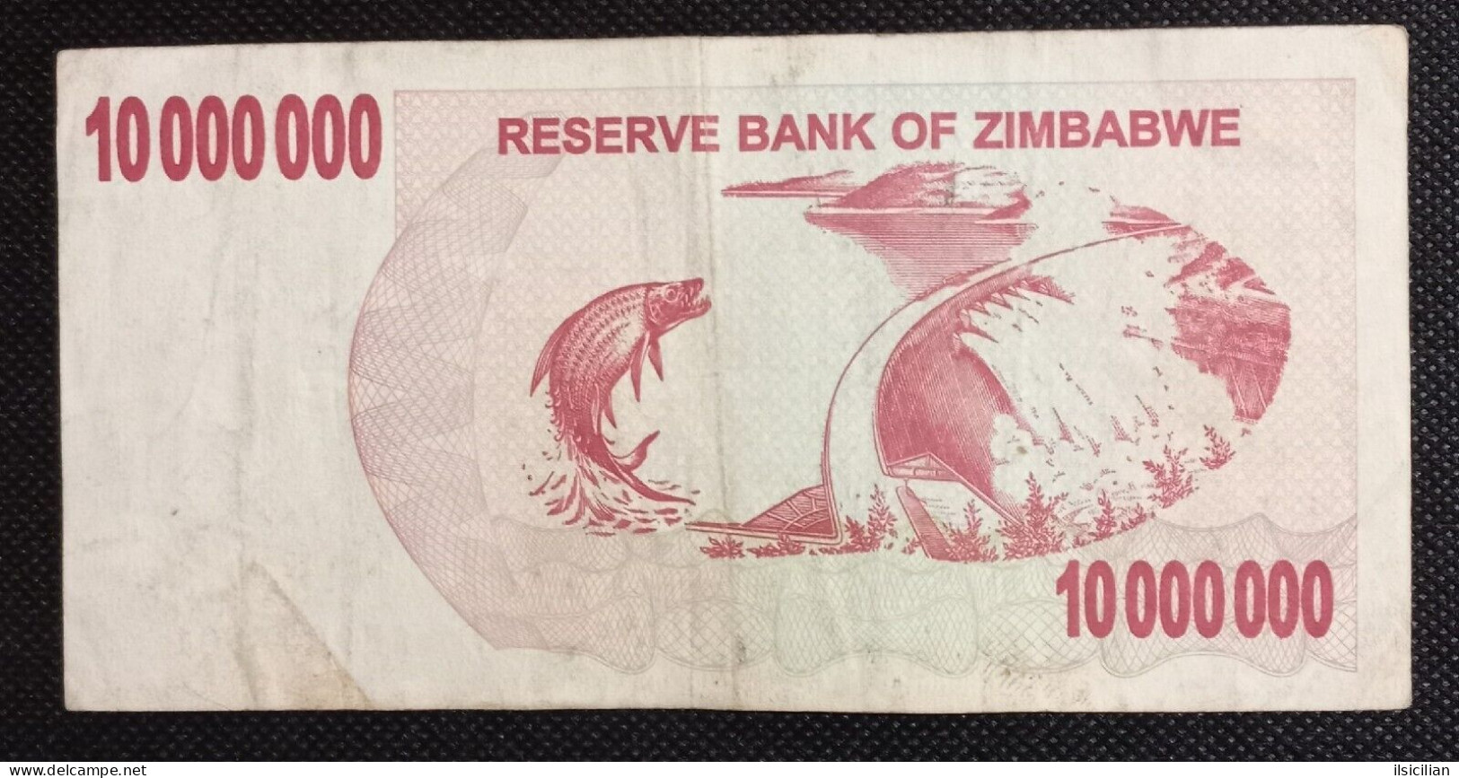 Billet 10 Millions Dollars 2008 Zimbabwe Afrique P55a - Zimbabwe