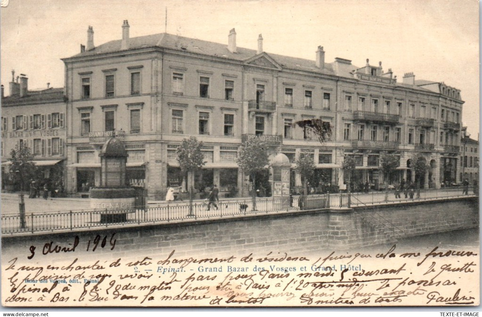 88 EPINAL  Carte Postale Ancienne [66033] - Sonstige & Ohne Zuordnung