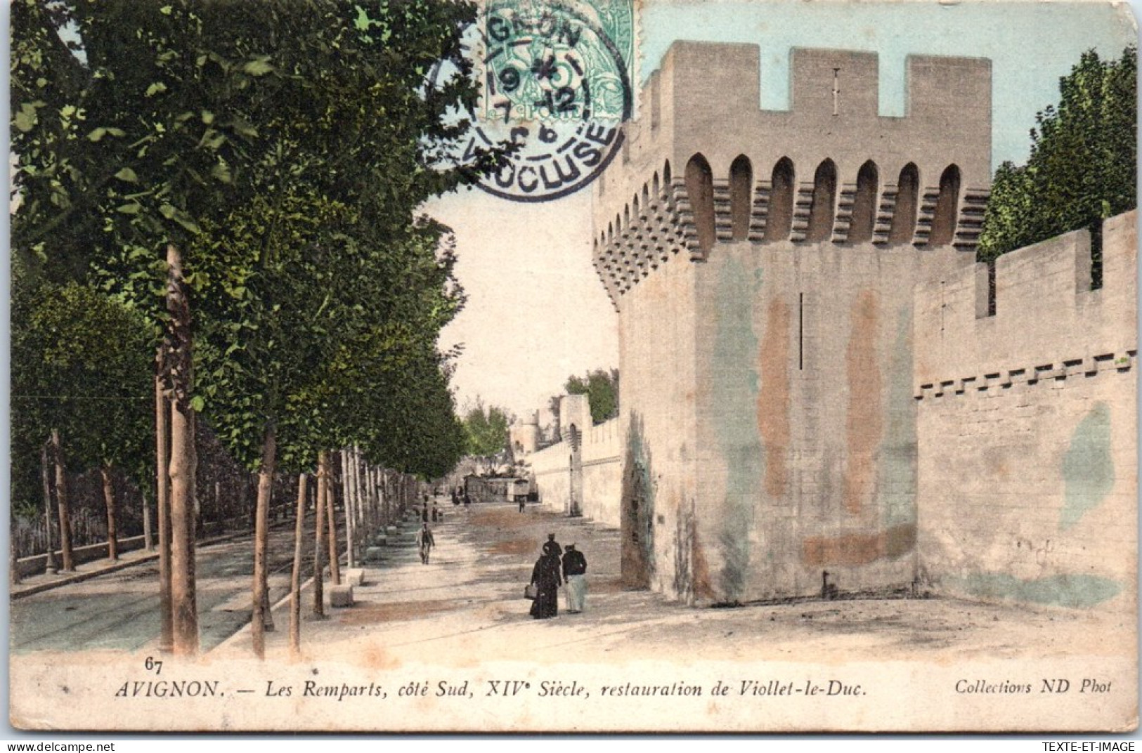 84 AVIGNON  Carte Postale Ancienne [65613] - Sonstige & Ohne Zuordnung