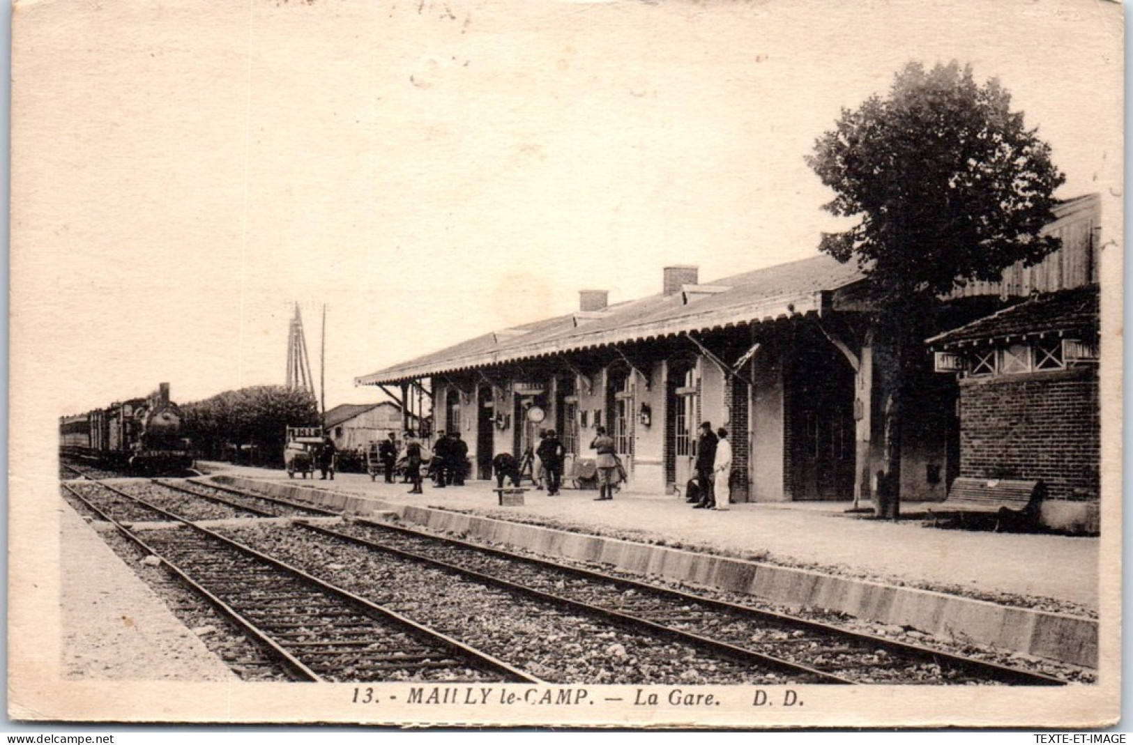 10 MAILLY LE CAMP  Carte Postale Ancienne [66594] - Sonstige & Ohne Zuordnung