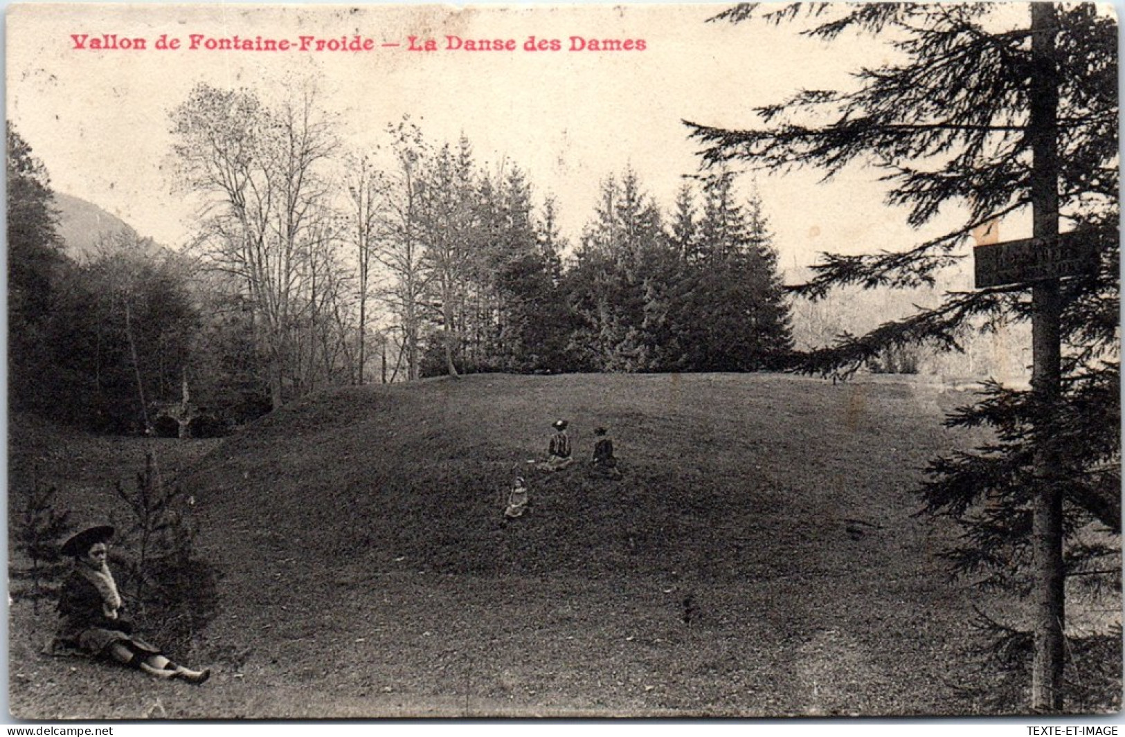88 FONTAINE FROIDE  Carte Postale Ancienne [66514] - Otros & Sin Clasificación