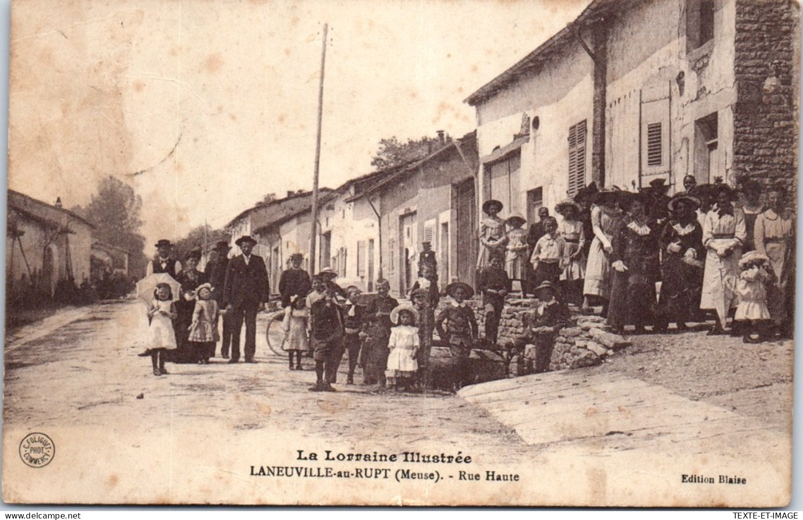 55 LANEUVILLE AU RUPT  Carte Postale Ancienne [66543] - Sonstige & Ohne Zuordnung