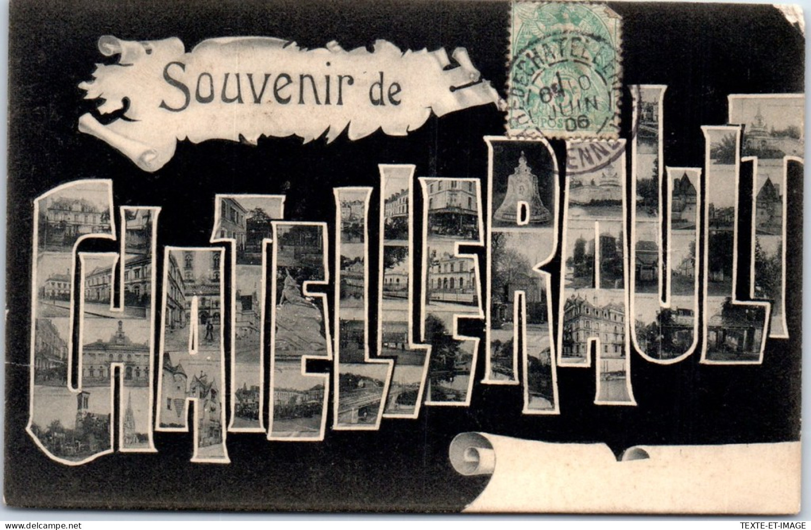 86 CHATELLERAULT  Carte Postale Ancienne [66357] - Autres & Non Classés