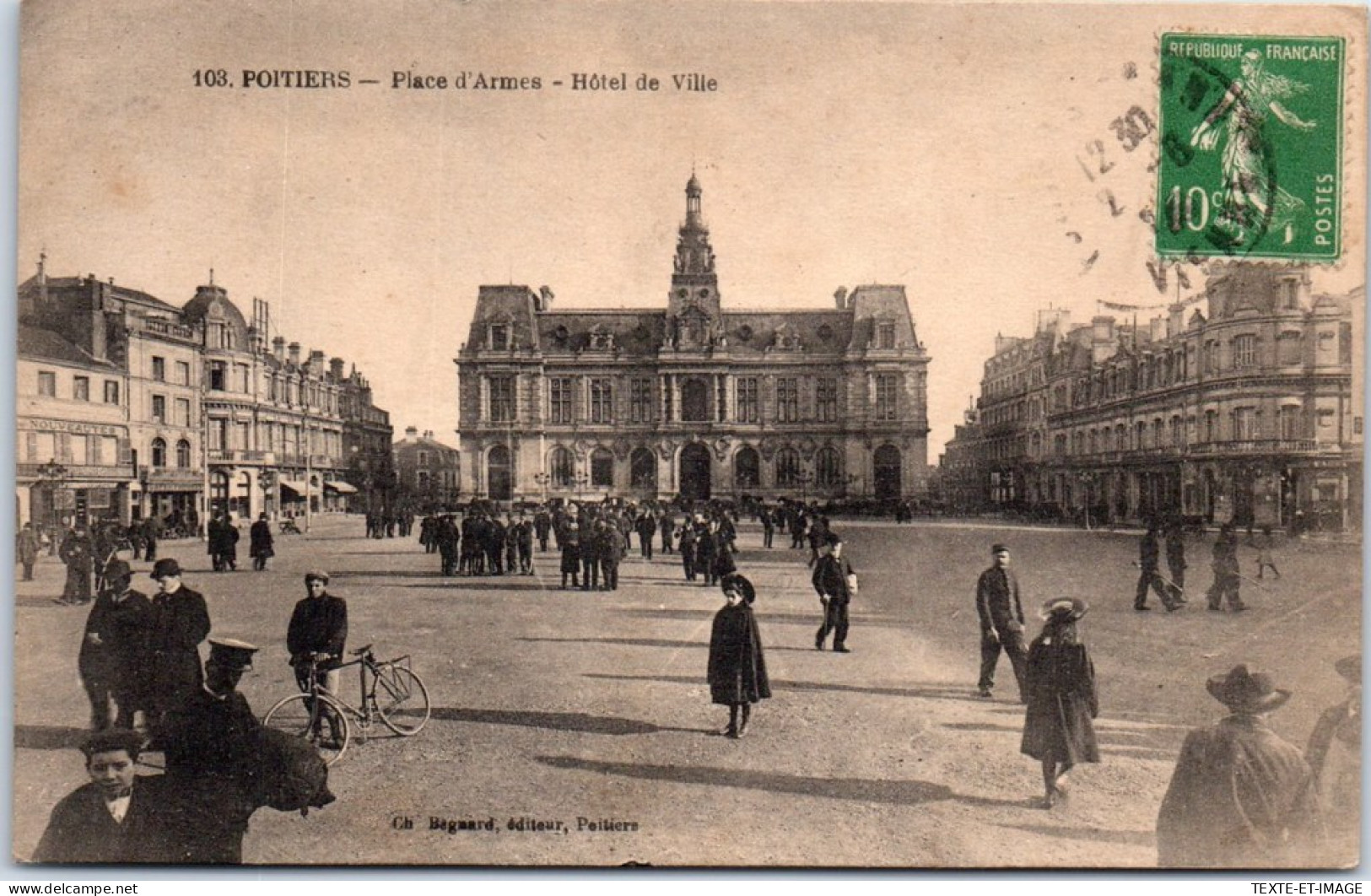 86 POITIERS  Carte Postale Ancienne [66154] - Autres & Non Classés