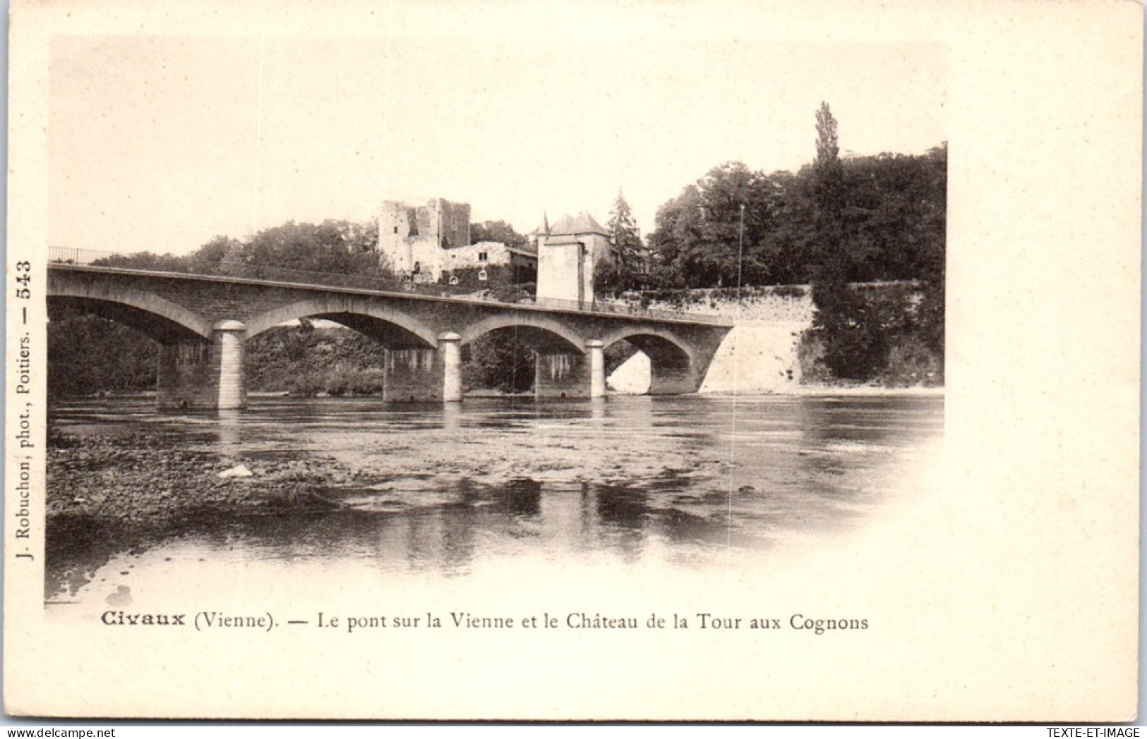 86 CIVAUX  Carte Postale Ancienne [66146] - Autres & Non Classés