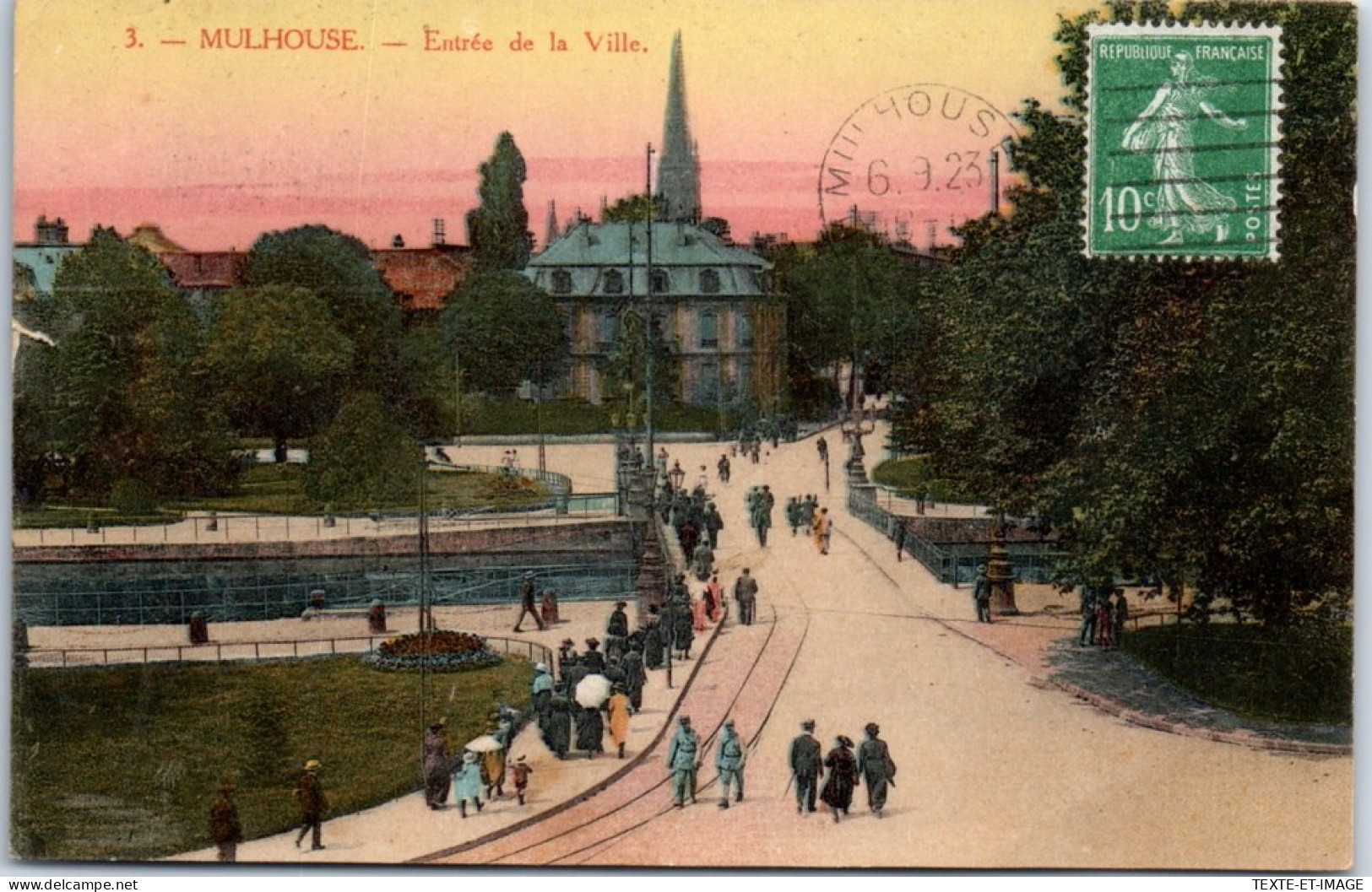 68 MULHOUSE  Carte Postale Ancienne [67041] - Autres & Non Classés