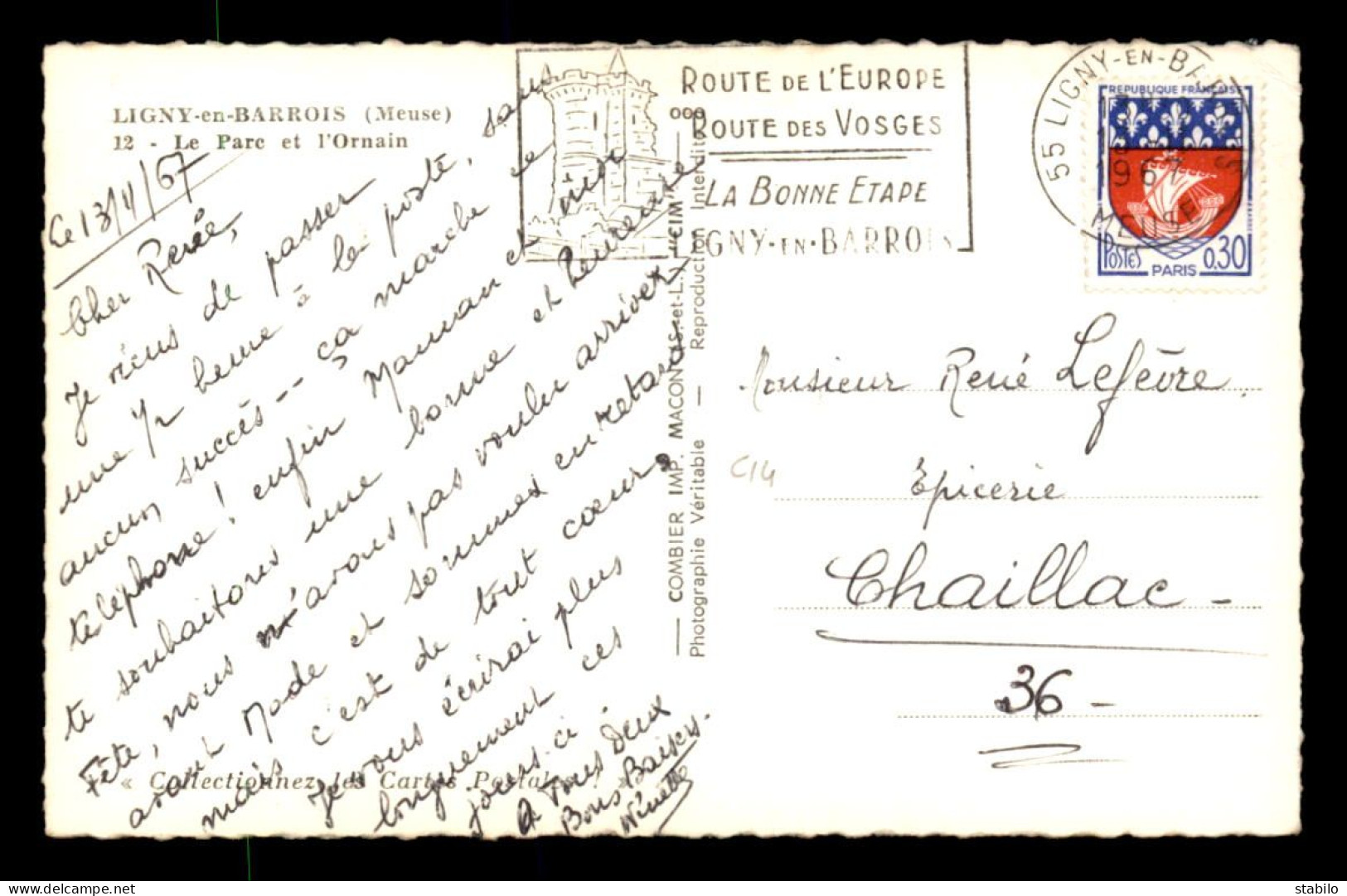 55 - LIGNY-EN-BARROIS - CPSM 9X14 - Ligny En Barrois