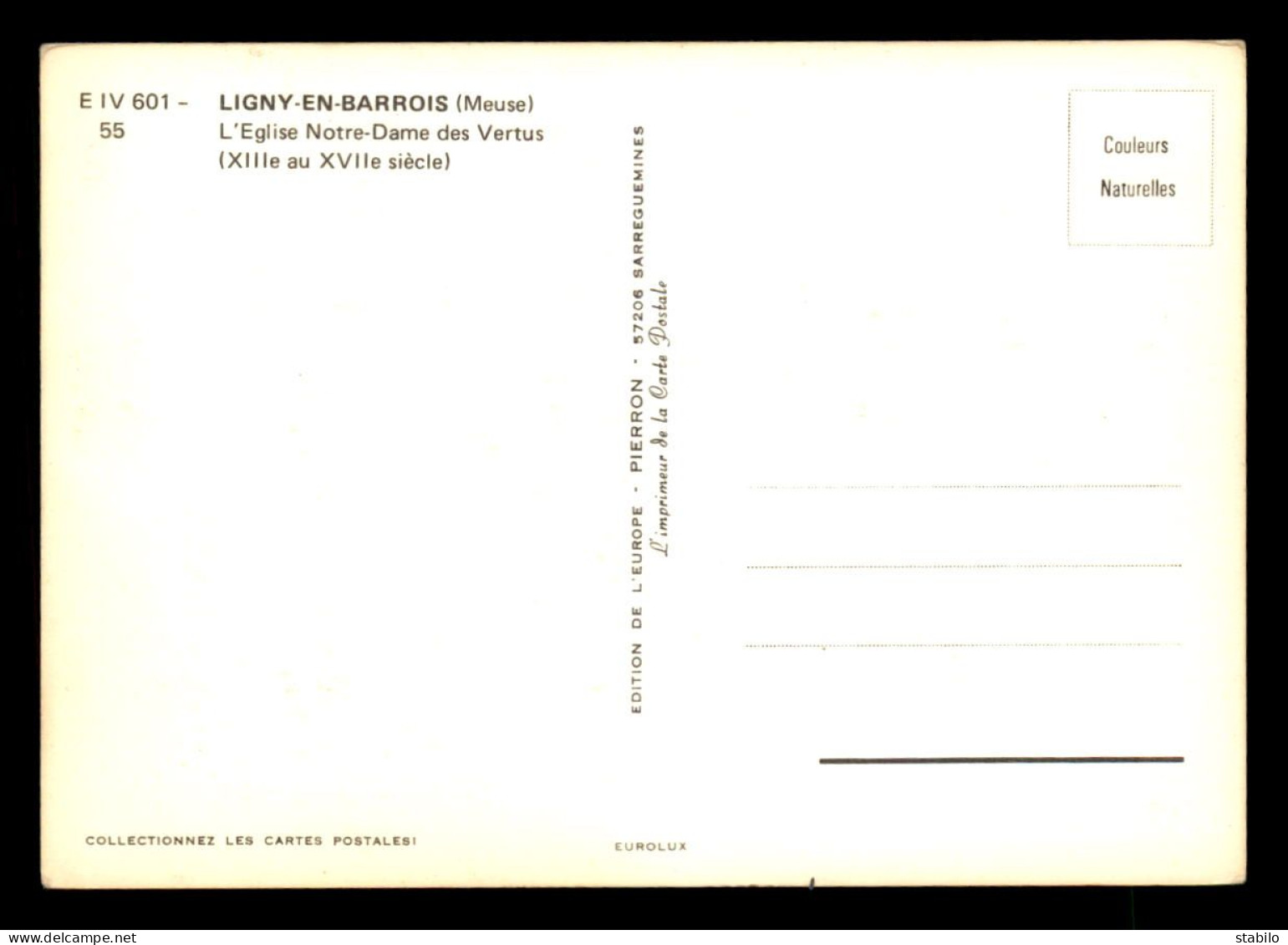 55 - LIGNY-EN-BARROIS - CPM 10X15 - Ligny En Barrois