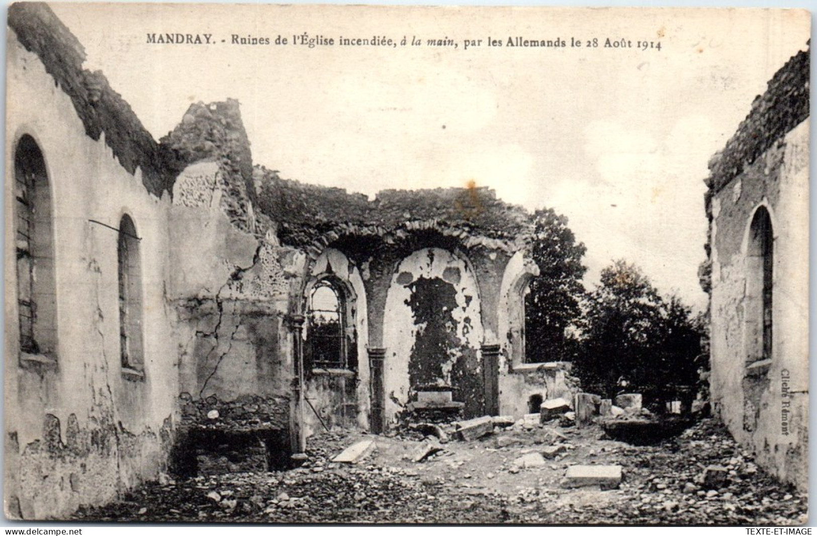 88 MANDRAY  Carte Postale Ancienne [68255] - Autres & Non Classés