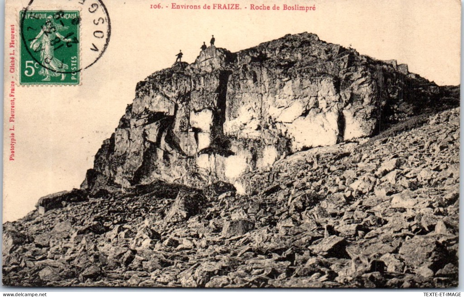 88 FRAIZE  Carte Postale Ancienne [68235] - Autres & Non Classés