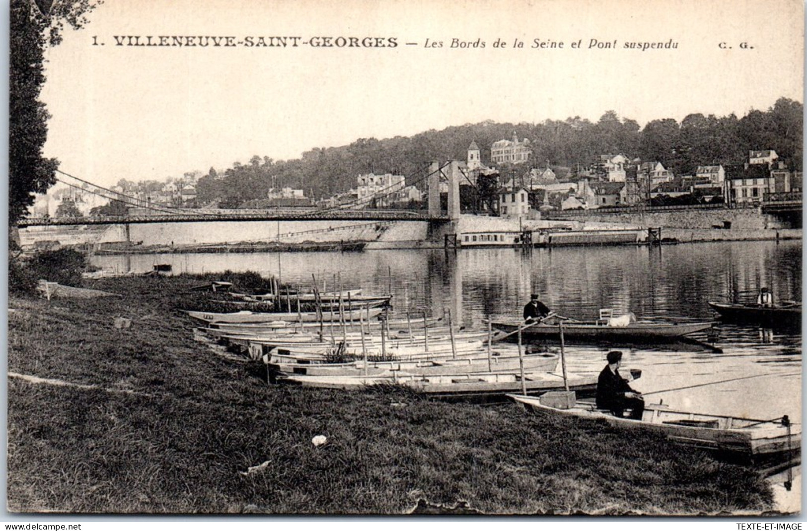 94 VILLENEUVE SAINT GEORGES  Carte Postale Ancienne [68144] - Sonstige & Ohne Zuordnung