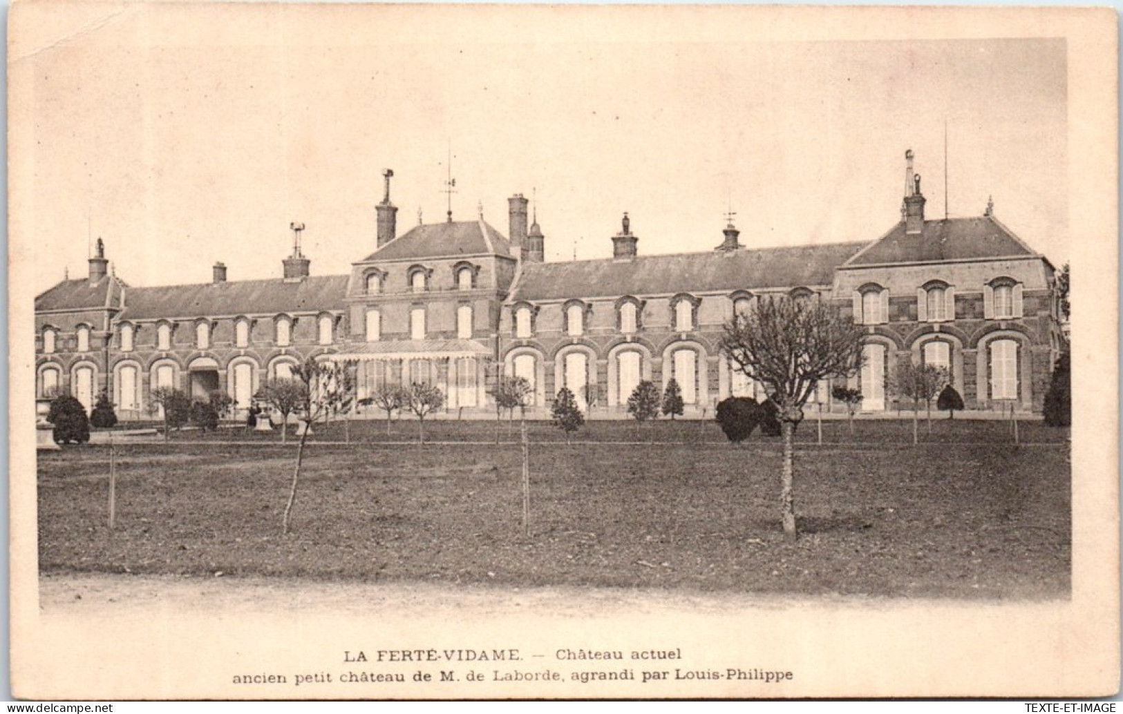 28 LA FERTE VIDAME  Carte Postale Ancienne [68189] - Autres & Non Classés