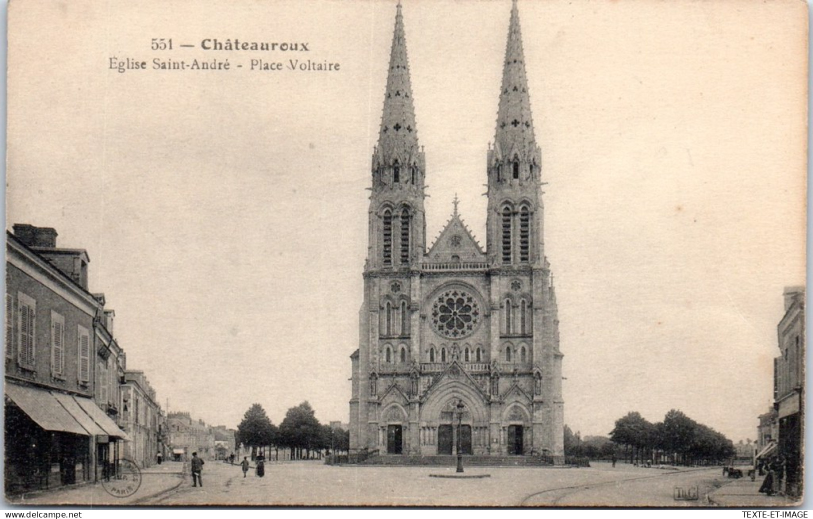 36 CHATEAUROUX  Carte Postale Ancienne [67801] - Sonstige & Ohne Zuordnung