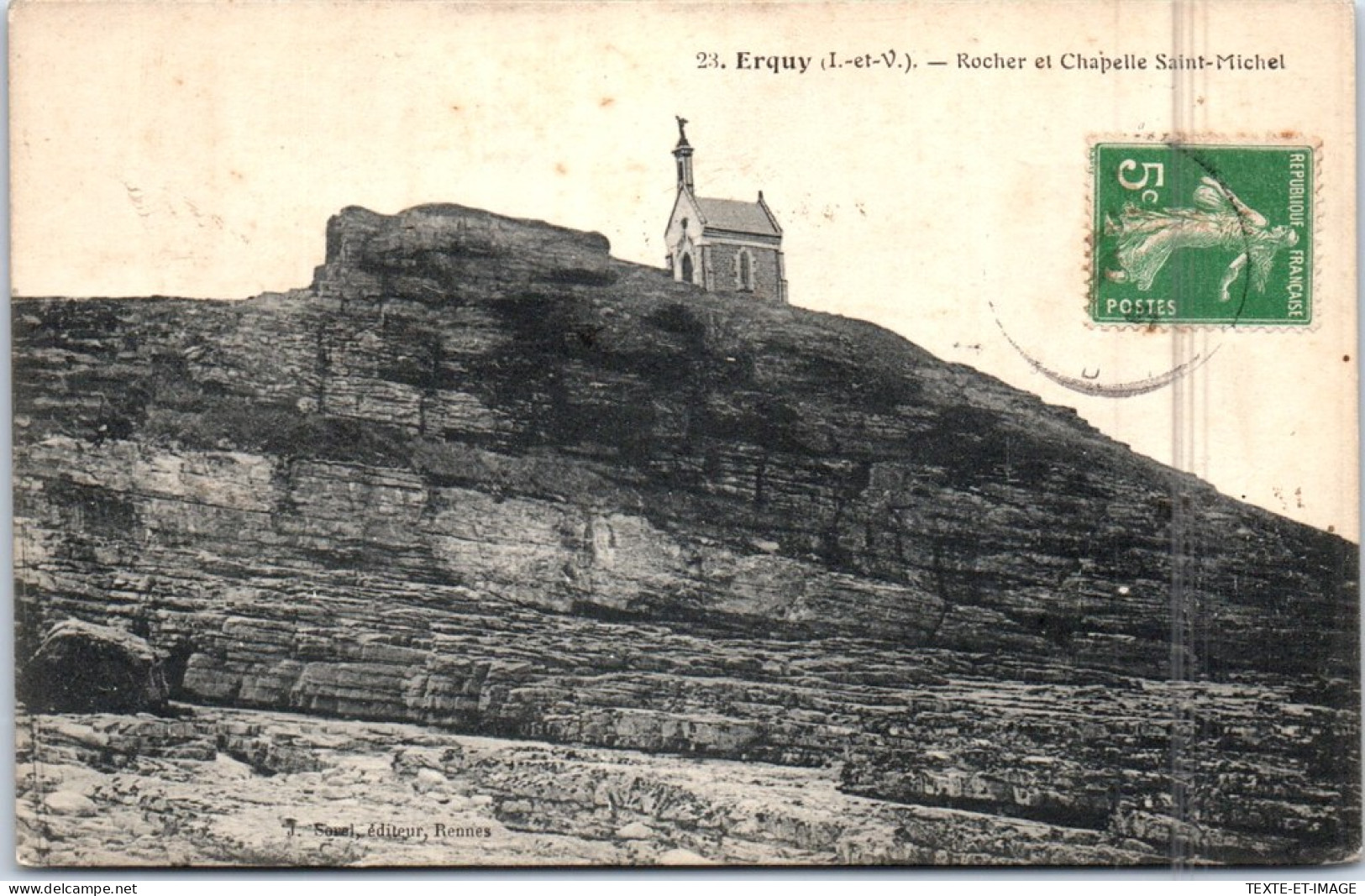 22 ERQUY  Carte Postale Ancienne [68760] - Other & Unclassified