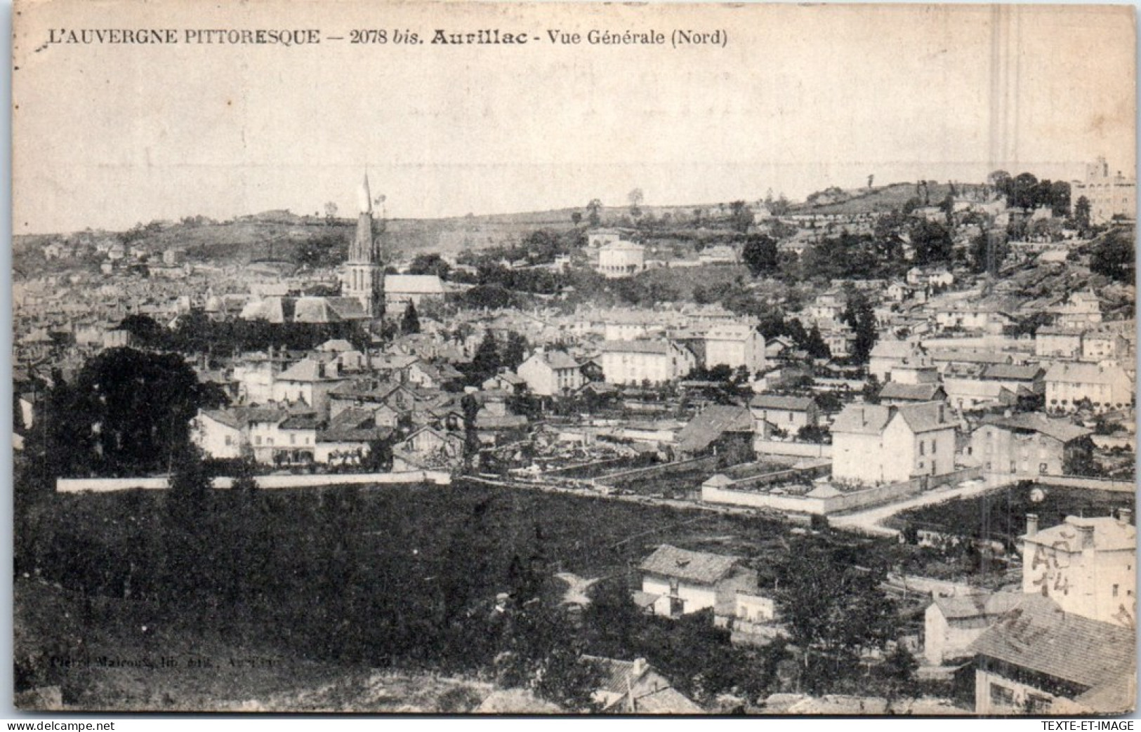 15 AURILLAC  Carte Postale Ancienne [68470] - Autres & Non Classés