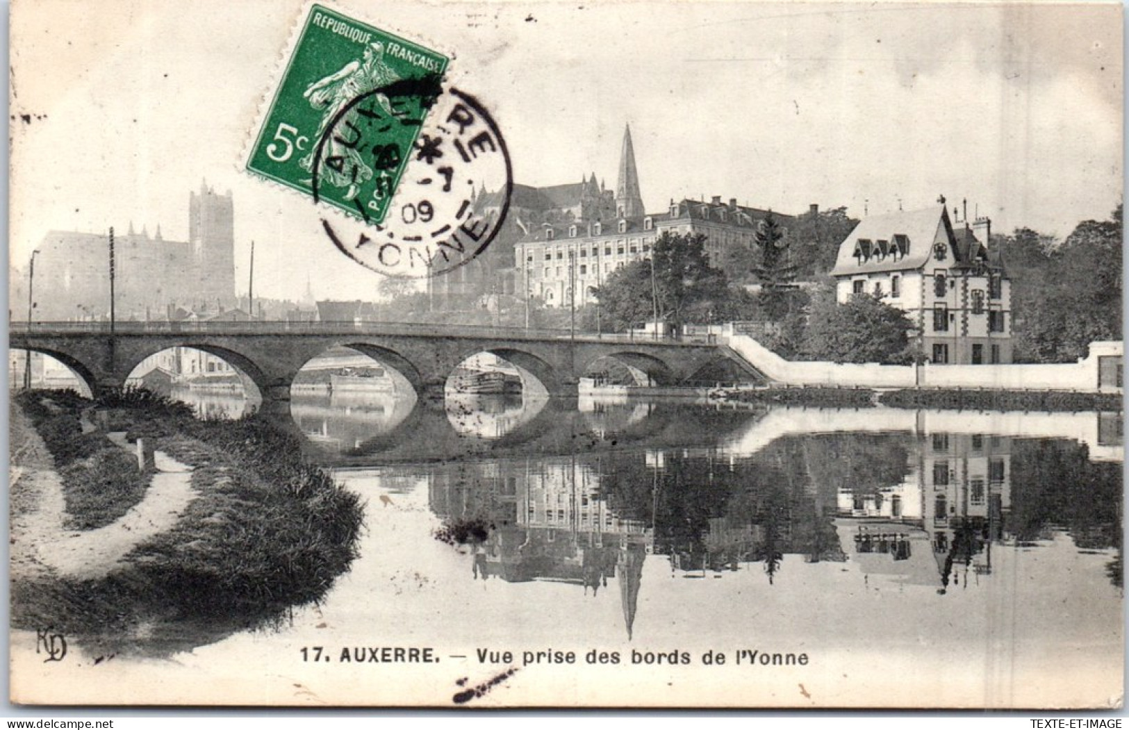 89 AUXERRE  Carte Postale Ancienne [68386] - Autres & Non Classés