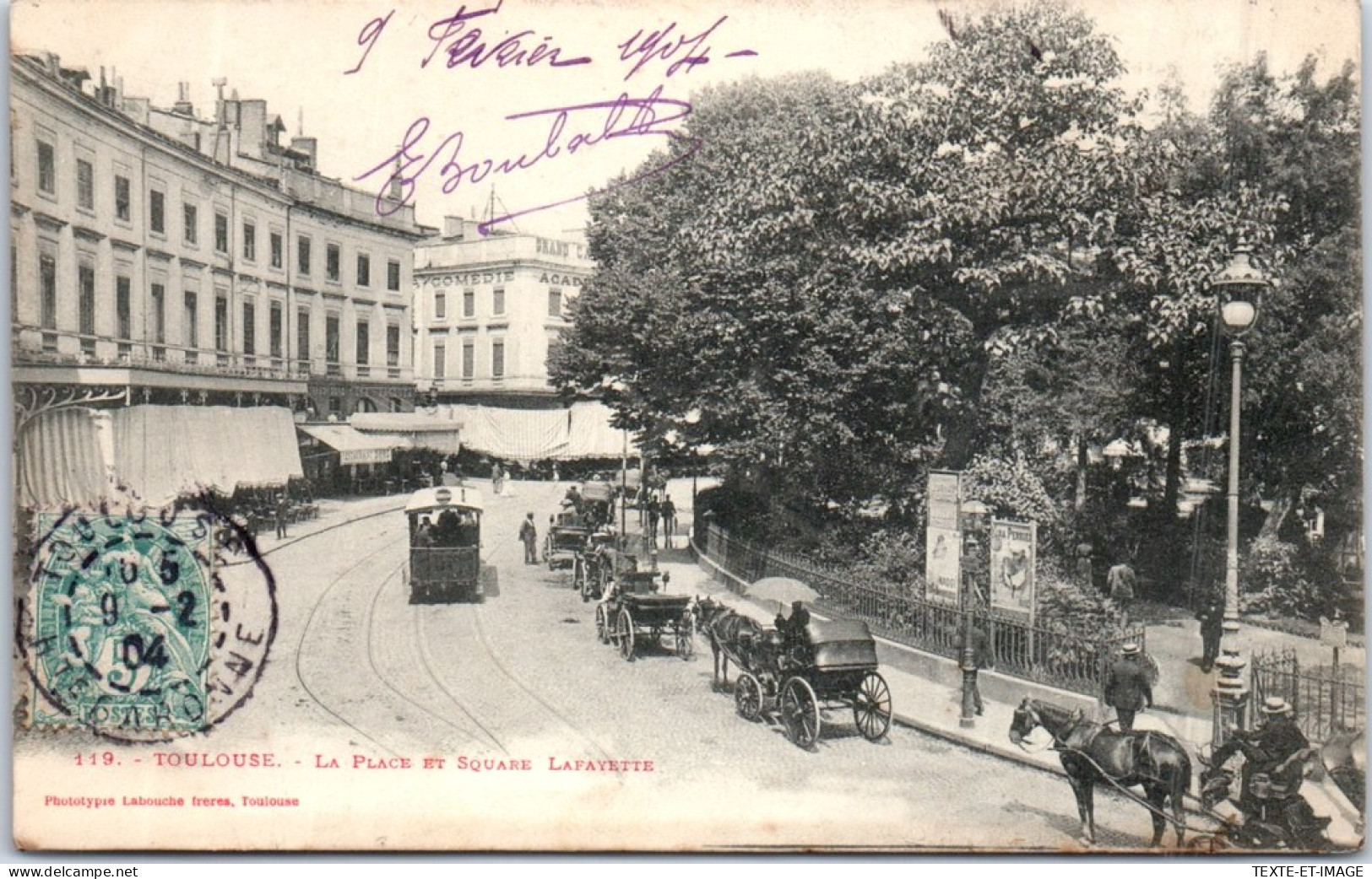 31 TOULOUSE  Carte Postale Ancienne [68330] - Autres & Non Classés