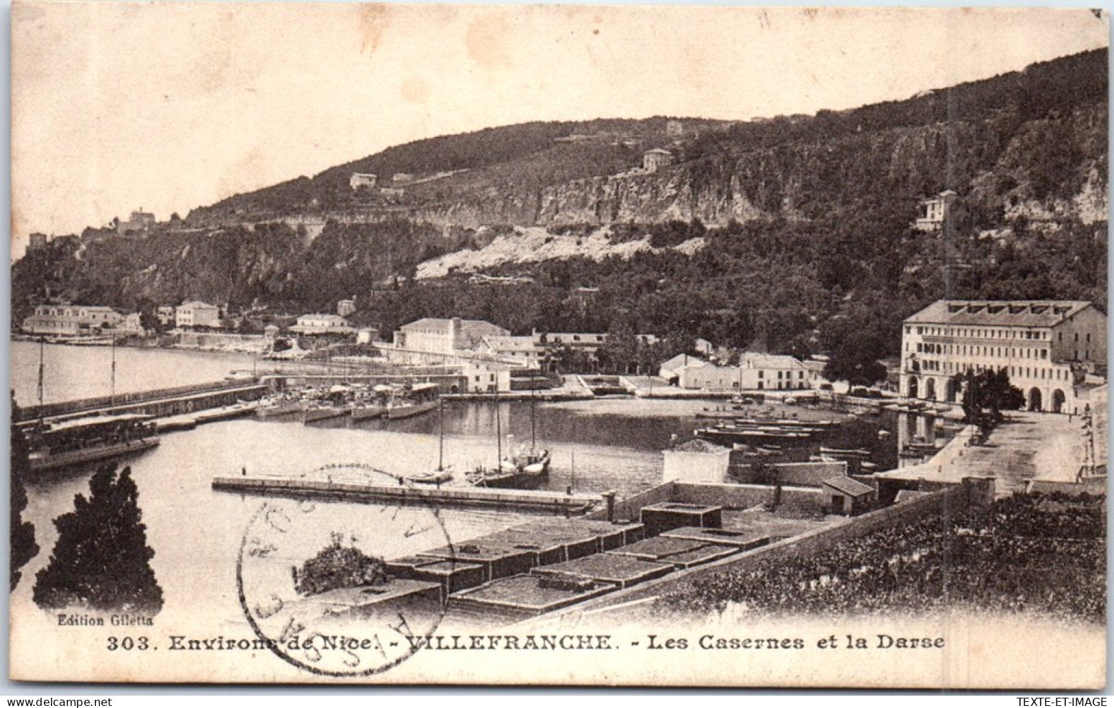 06 VILLEFRANCHE SUR MER  Carte Postale Ancienne [68348] - Autres & Non Classés