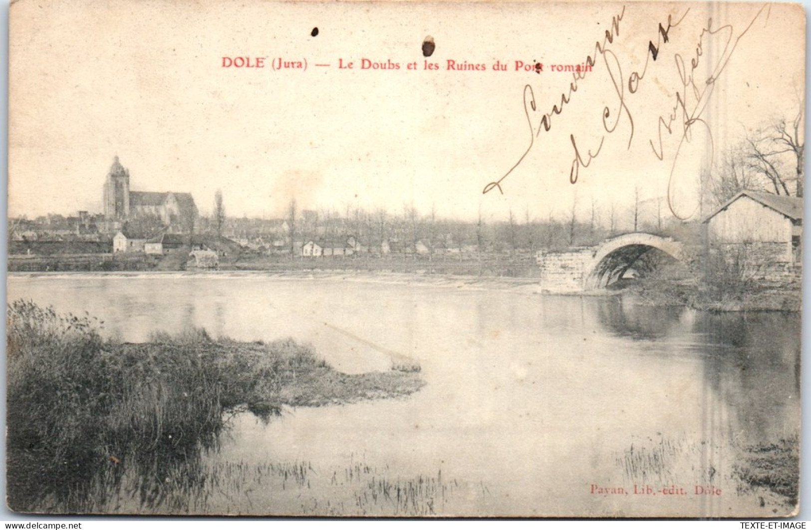 39 DOLE  Carte Postale Ancienne [69257] - Autres & Non Classés