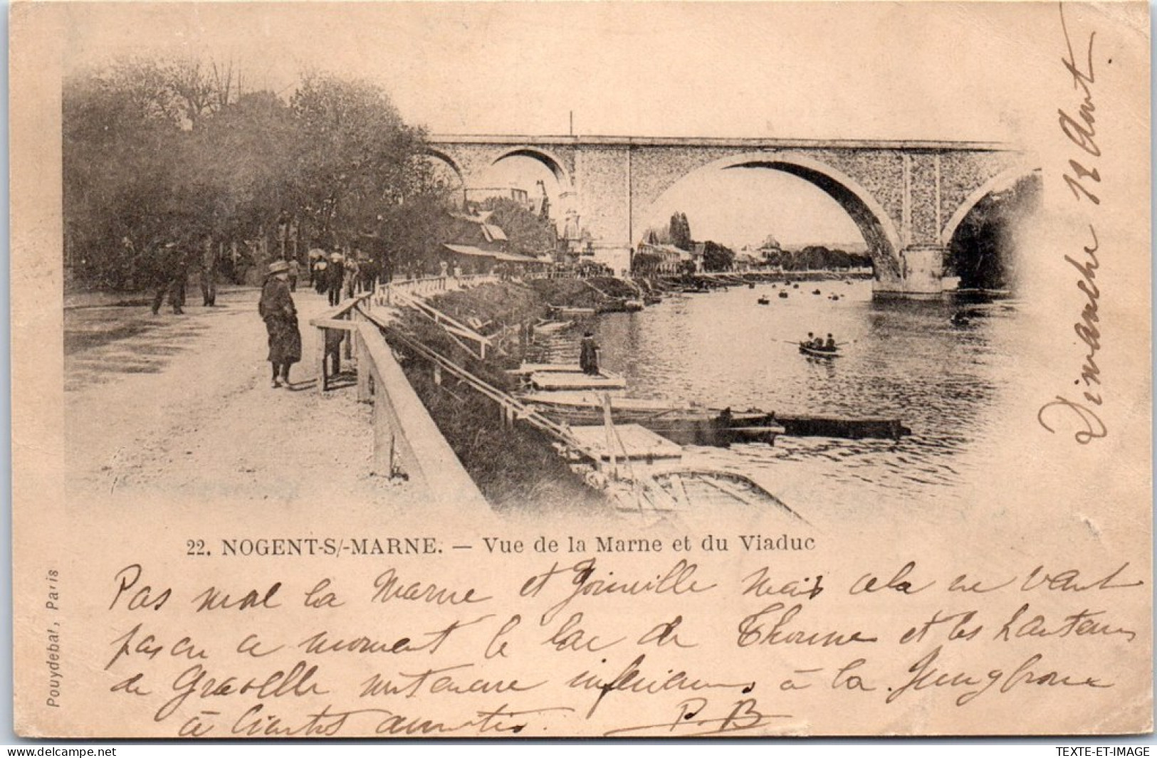 94 NOGENT SUR MARNE  - Carte Postale Ancienne [69839] - Sonstige & Ohne Zuordnung