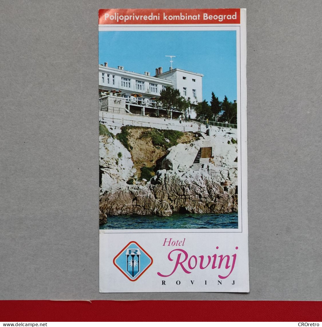ROVINJ - Hotel "Rovinj" - CROATIA (ex Yugoslavia), Vintage Tourism Brochure, Prospect, Guide (pro3) - Tourism Brochures