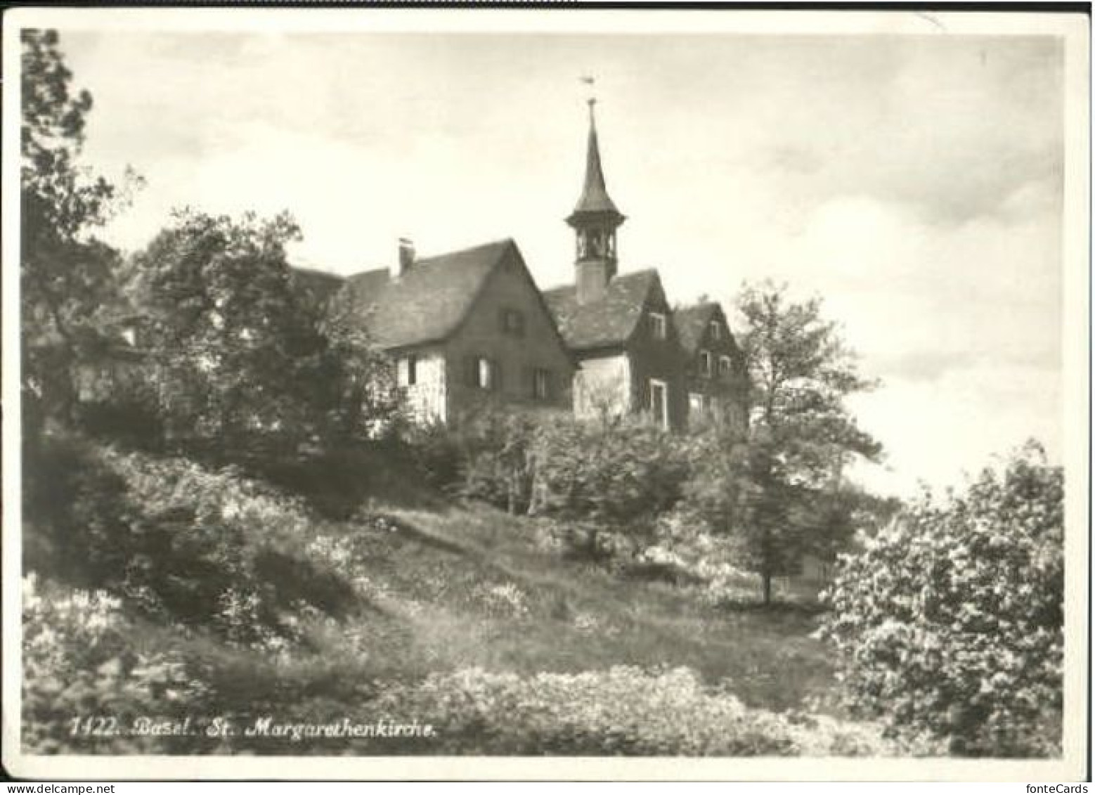 10580121 Basel BS Basel St. Margarethenkirche   Basel BS - Other & Unclassified