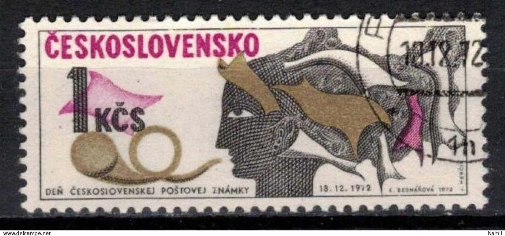 Tchécoslovaquie 1972 Mi 2116 (Yv 1961), Obliteré - Used Stamps