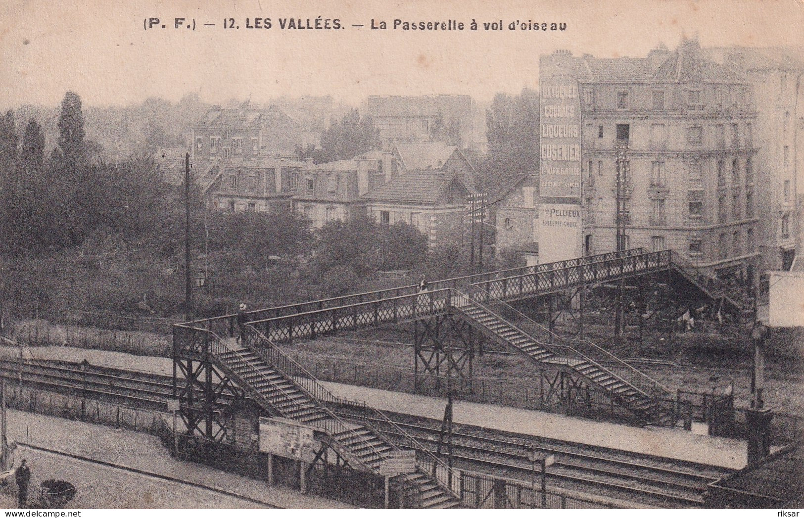 GARENNES COLOMBES(LES VALLES) GARE - Sonstige & Ohne Zuordnung