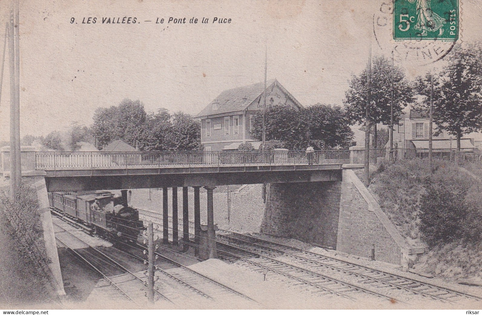 GARENNES COLOMBES(LES VALLES) GARE(TRAIN) - Sonstige & Ohne Zuordnung