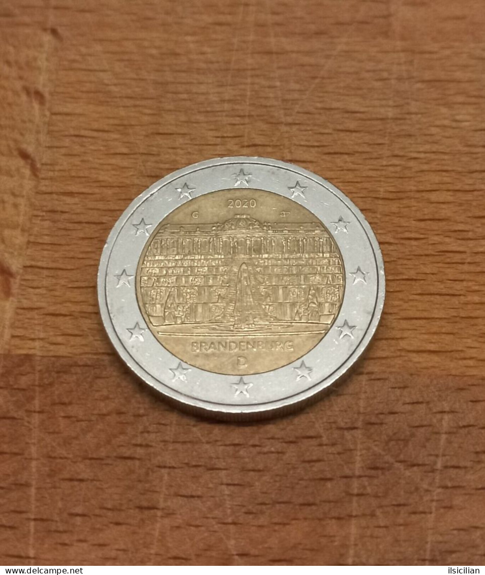 Pièce 2 Euros / Euro Commémorative 2020 Allemagne D - Deutschland