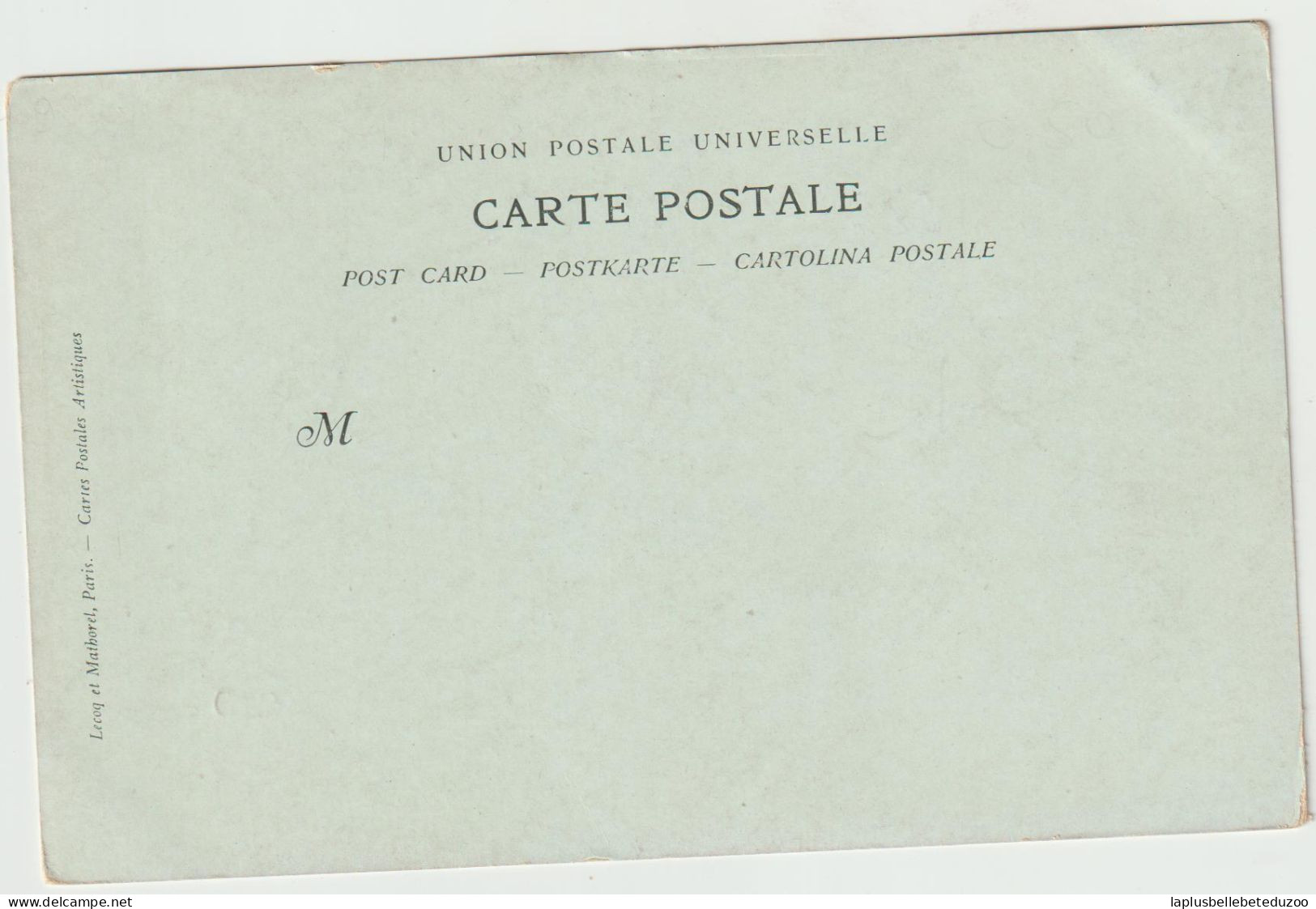 CPA - 92 - CHAVILLE - L'Etang D'Urcine - Illustrateur Leteurtre - Vers 1905 - Chaville