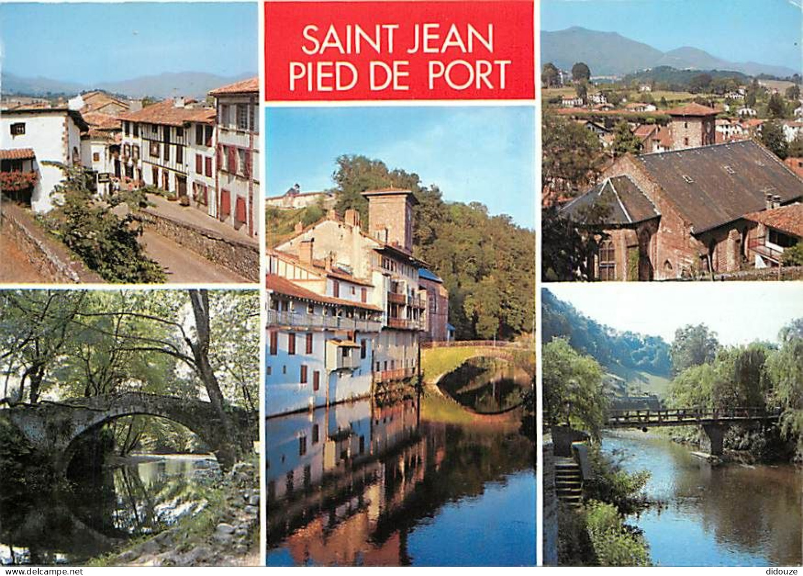 64 - Saint Jean De Pied De Port - Multivues - Carte Neuve - CPM - Voir Scans Recto-Verso - Saint Jean Pied De Port