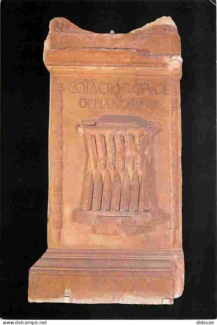 Art - Antiquité - Cippe De Caius Otacilius Oppianus Quattuorvir Avec La Représentation Du Bisellium - Provenance Graveso - Antike