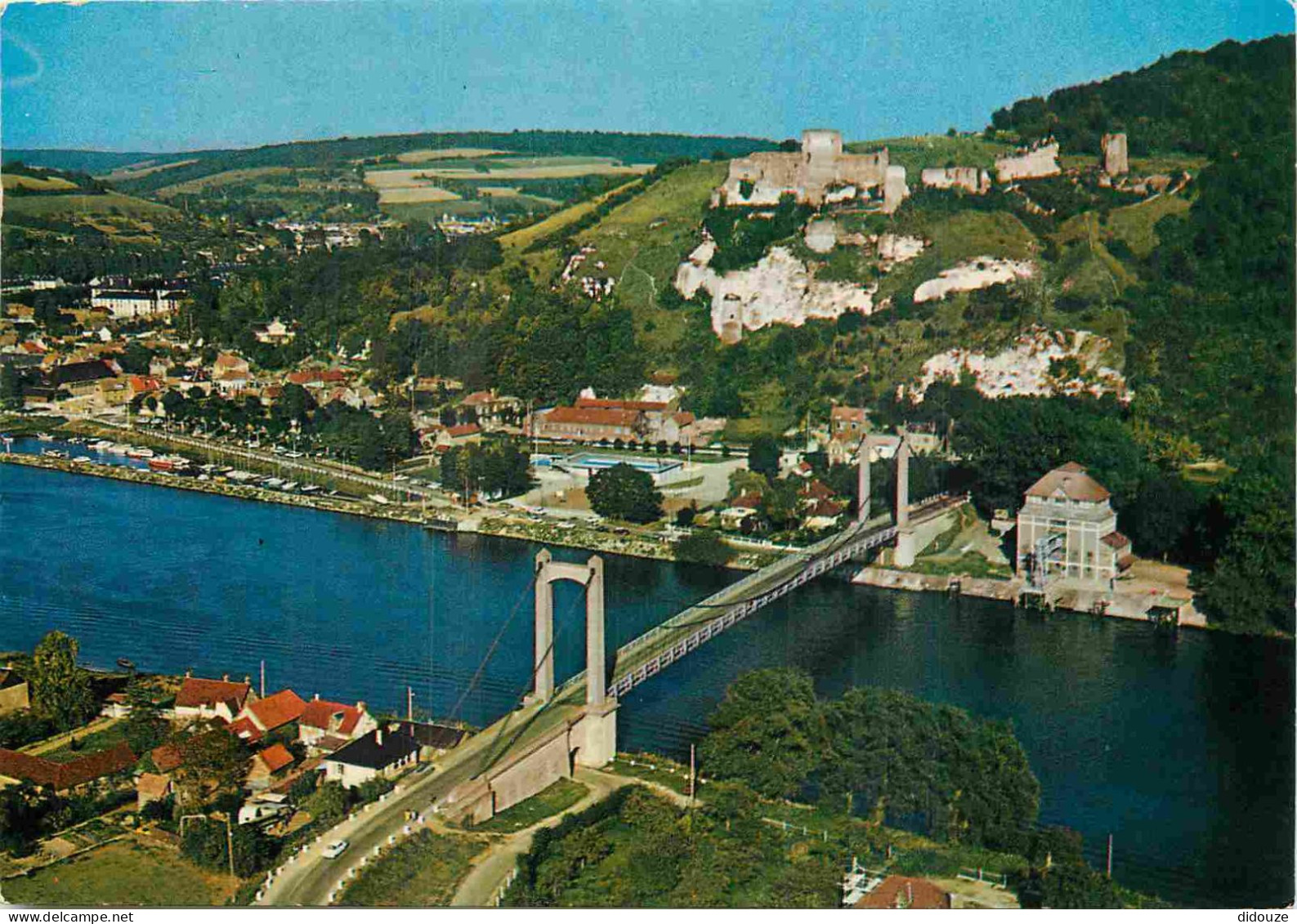 27 - Les Andelys - Vue Générale - Le Château Gaillard - Le Pont Sur La Seine - CPM - Voir Scans Recto-Verso - Les Andelys