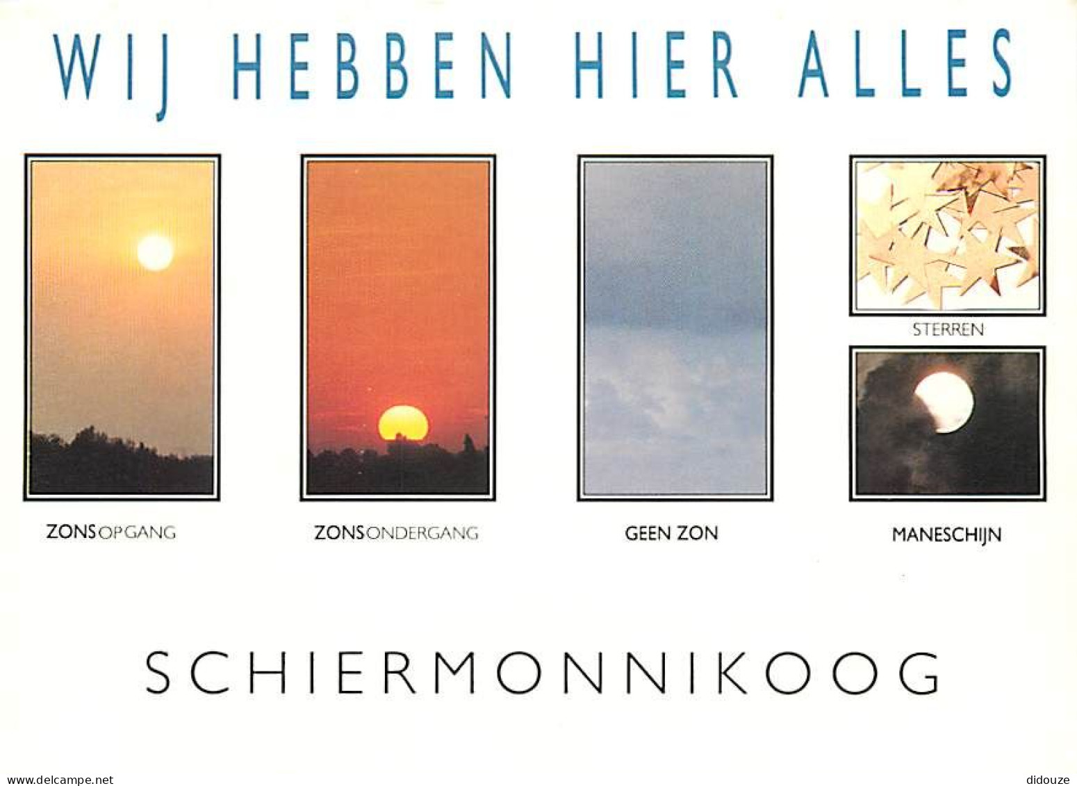 Pays-Bas - Nederland - Schiermonnikoog - Multivues - CPM - Voir Scans Recto-Verso - Schiermonnikoog