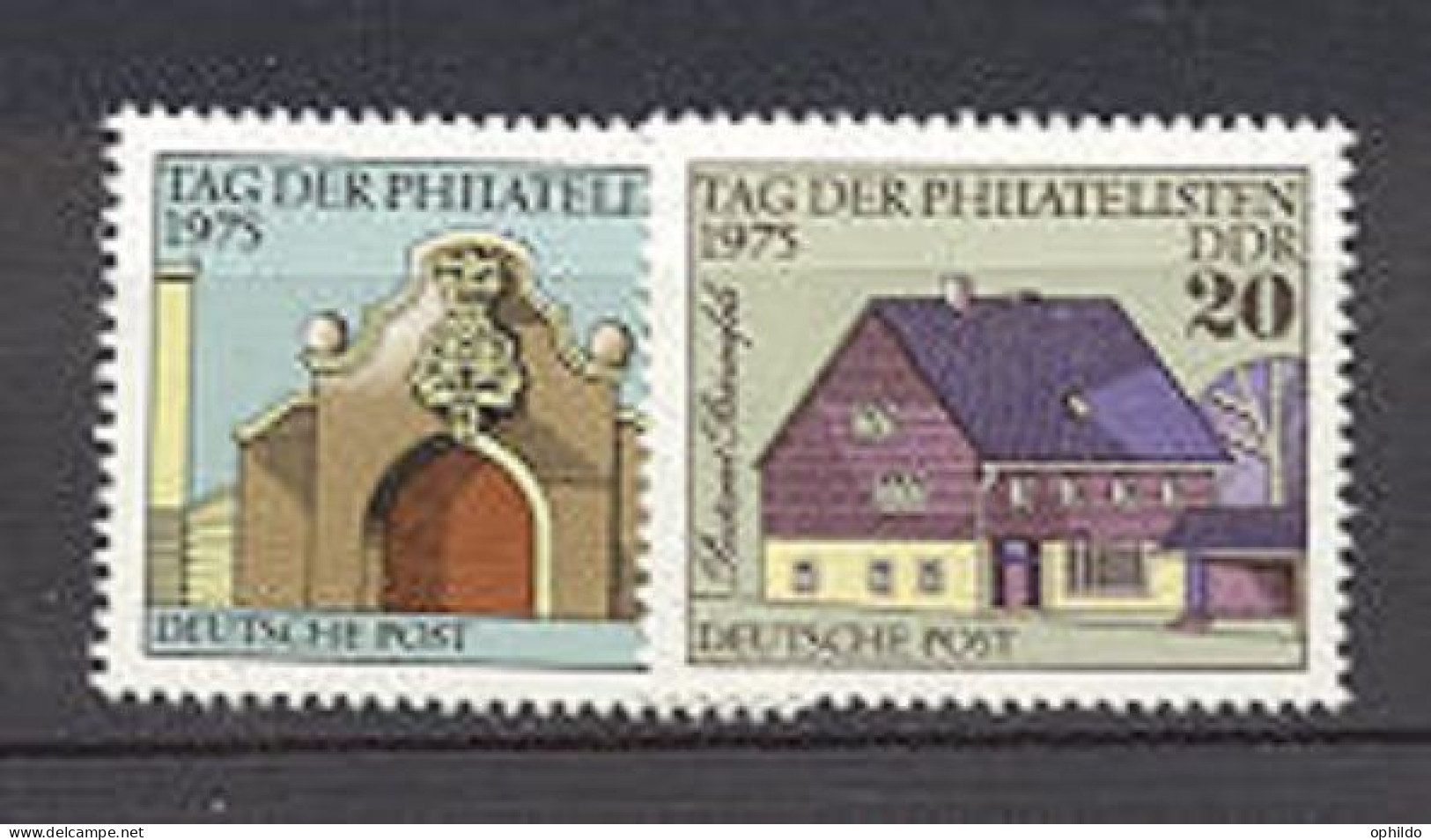 DDR   1774/1775  * *  TB   - Unused Stamps