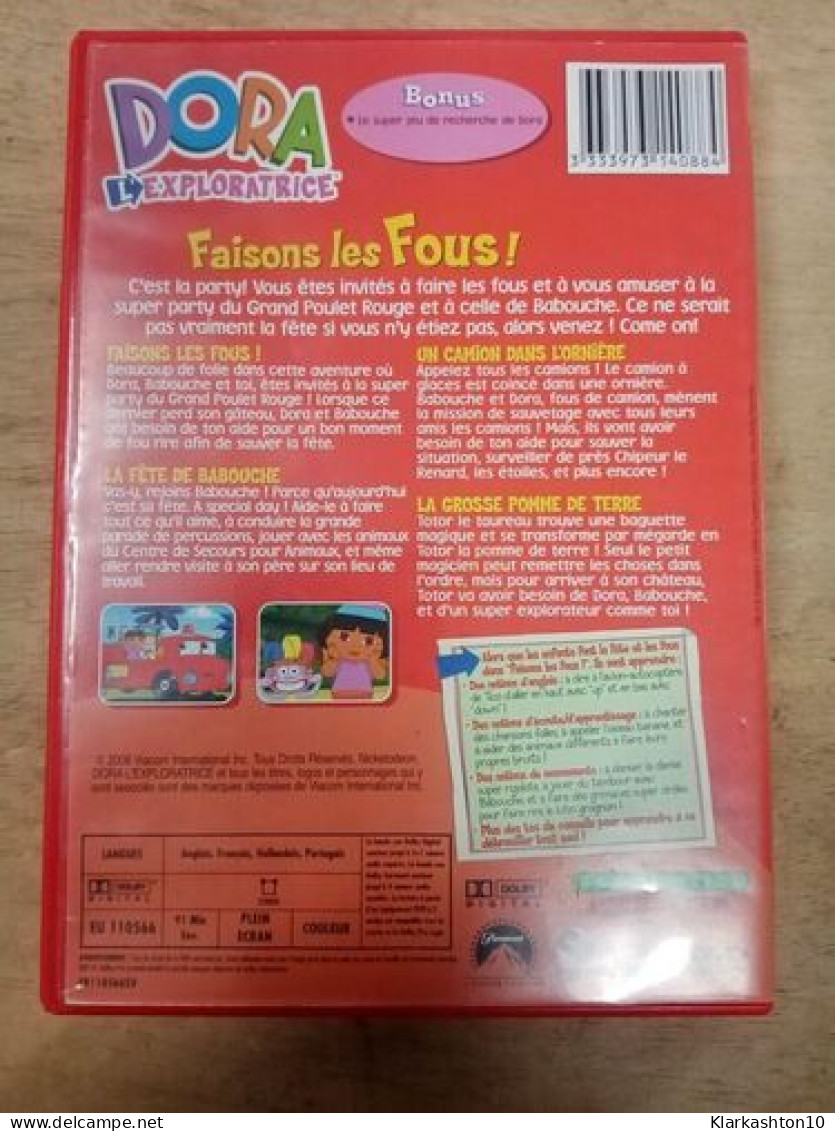 DVD - Dora L'exploratrice : Faisons Les Fous - Andere & Zonder Classificatie