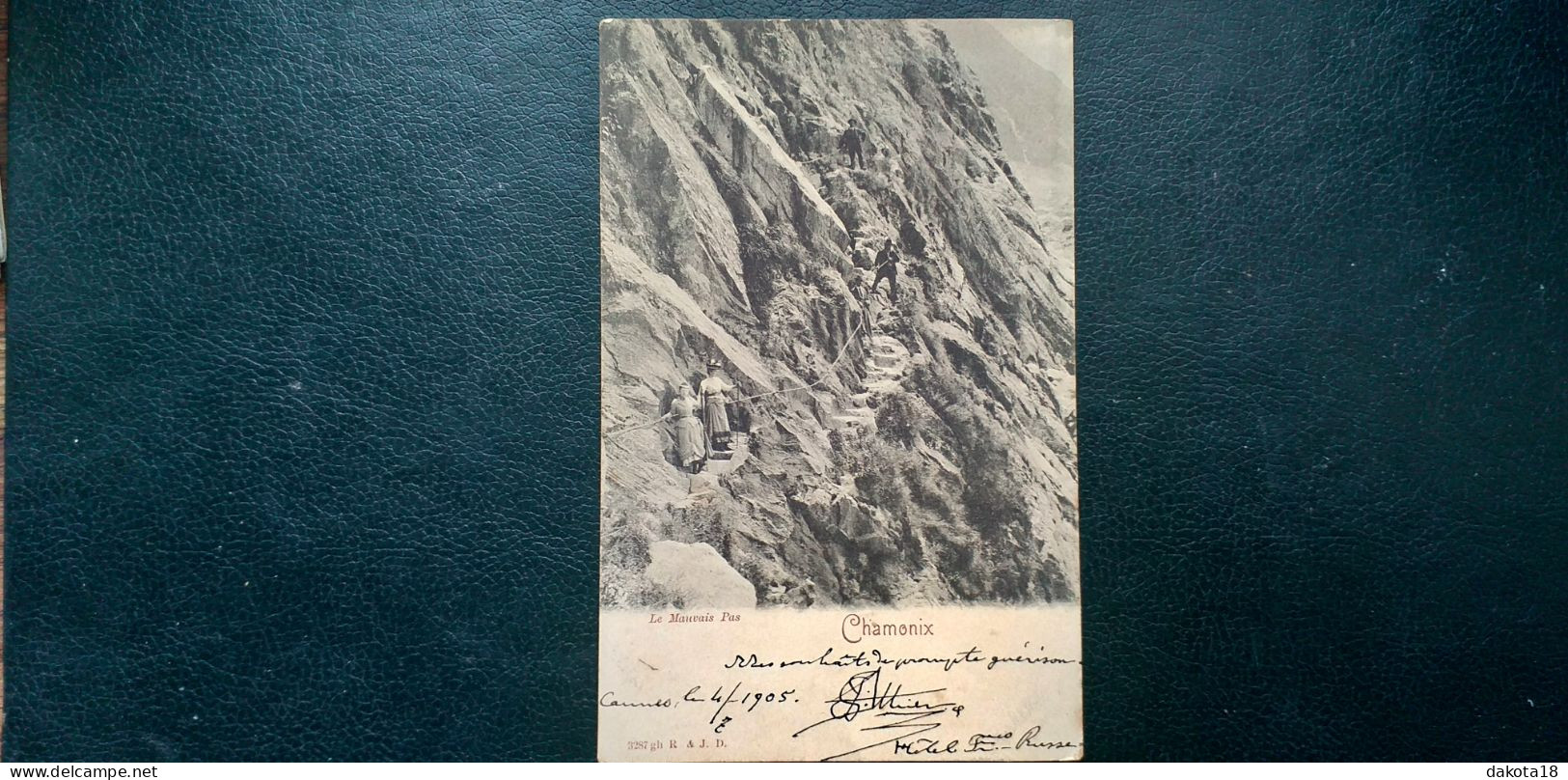 74 , Chamonix , Le Mauvais Pas......1905 - Chamonix-Mont-Blanc