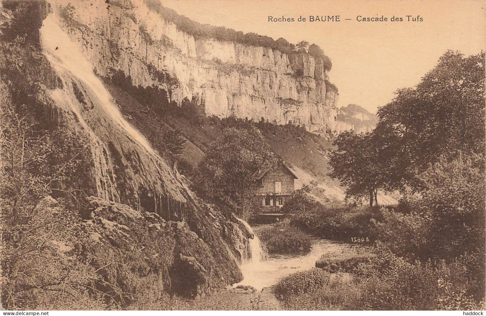 ROCHES DE BAUME - CASCADE DES TUFS - Autres & Non Classés