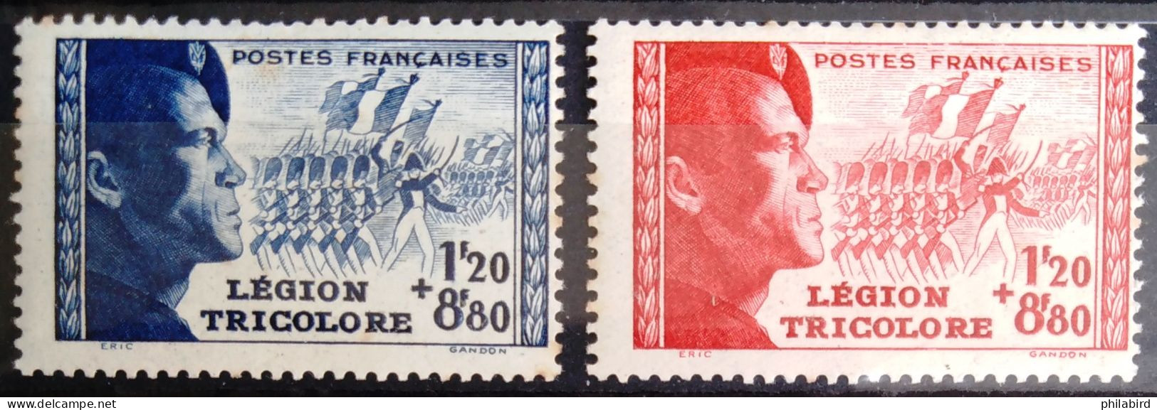 FRANCE                           N° 565/566                     NEUF*                Cote : 16 € - Nuevos